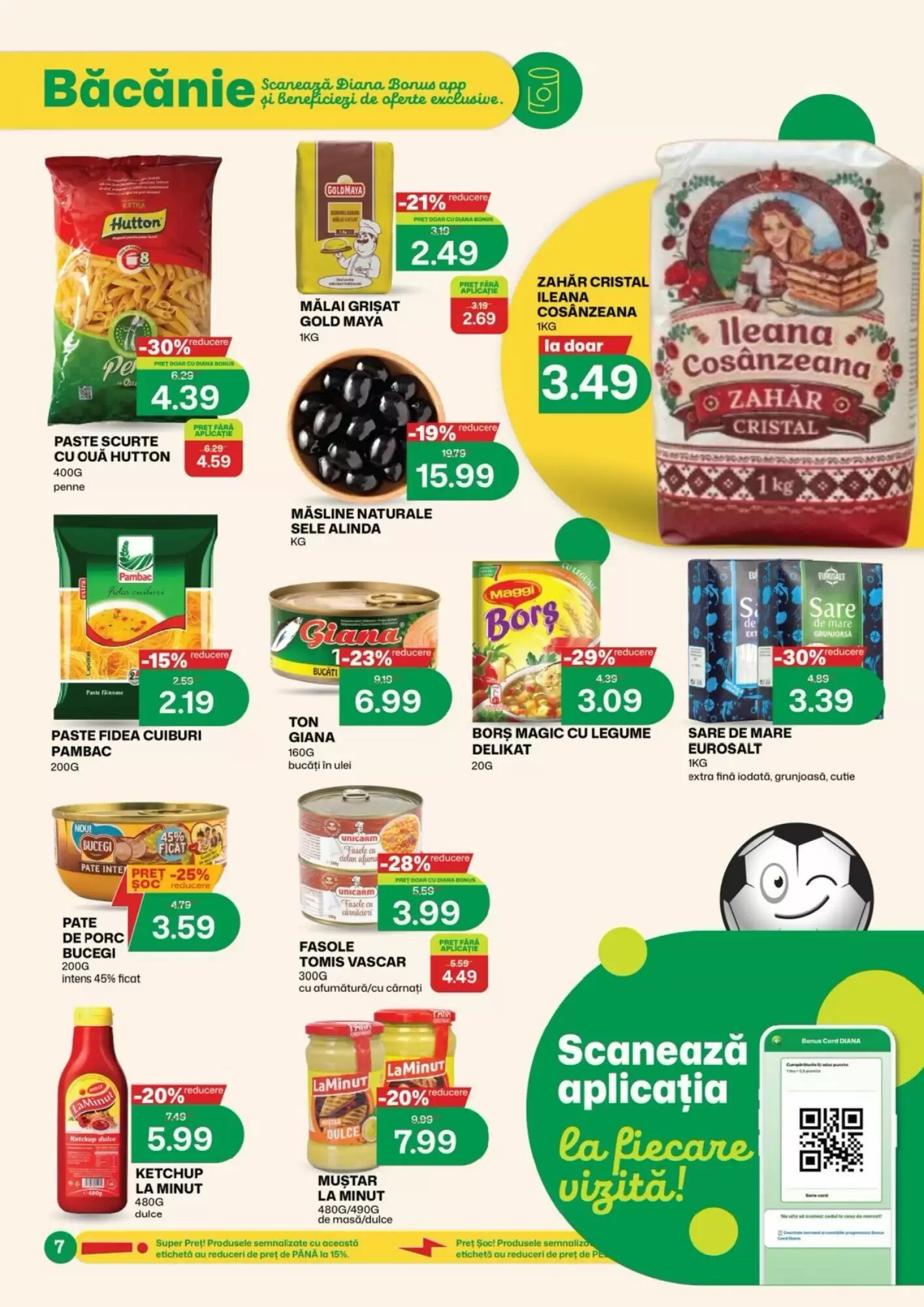Catalogul cu oferte Diana Supermarket valabil de la 01.07.2026 - Pagina 7.