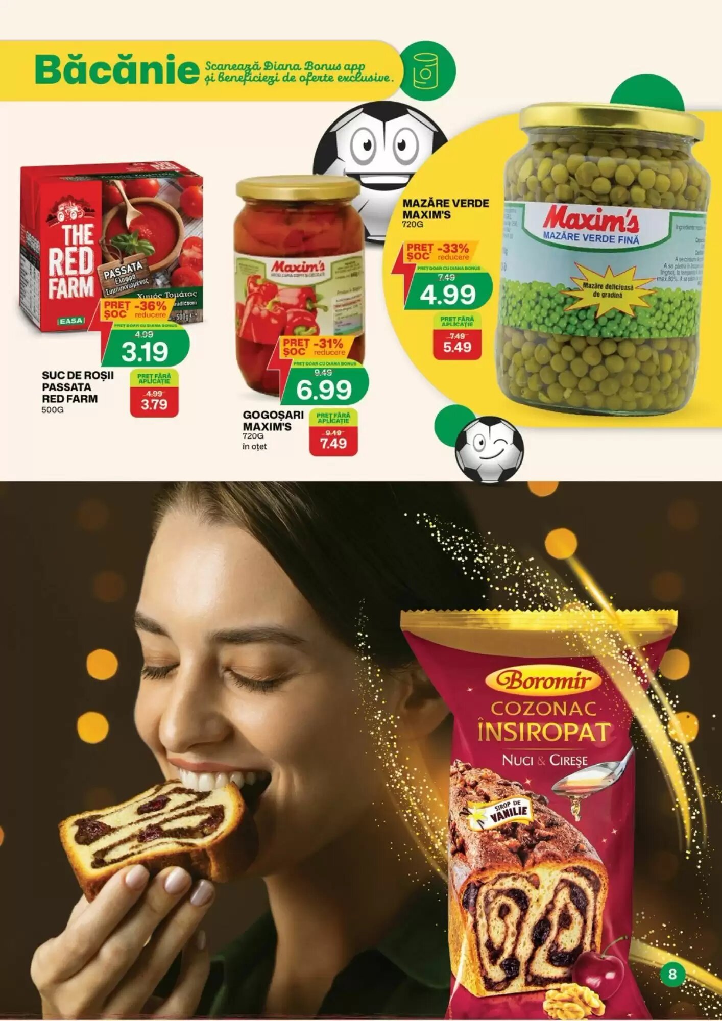 Catalogul cu oferte Diana Supermarket valabil de la 01.07.2026 - Pagina 8.