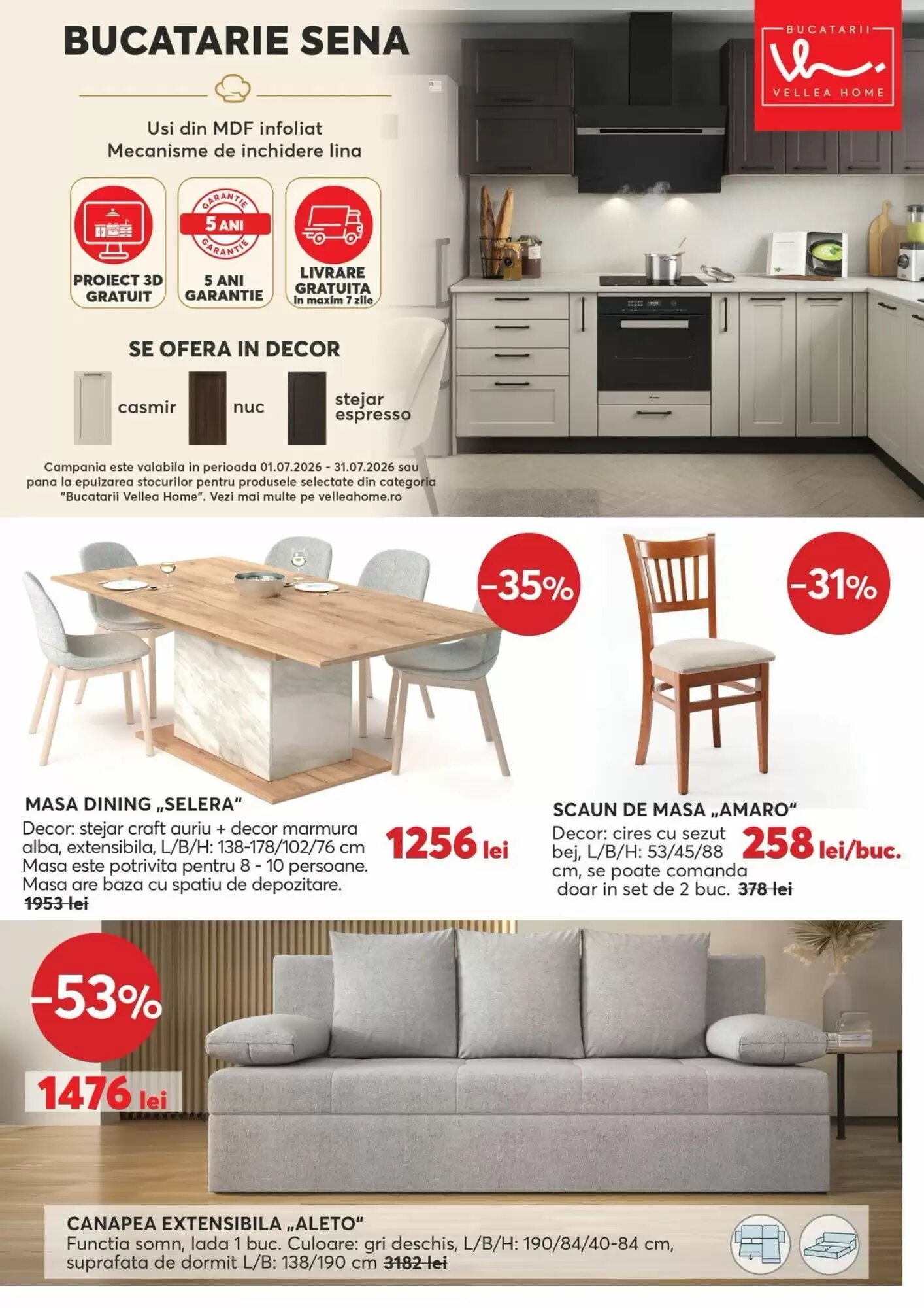 Catalogul cu oferte Mobila Videnov valabil de la 01.07.2026 - Pagina 11.