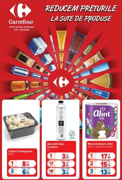 Catalogul cu oferte Carrefour valabil de la 01.07.2026