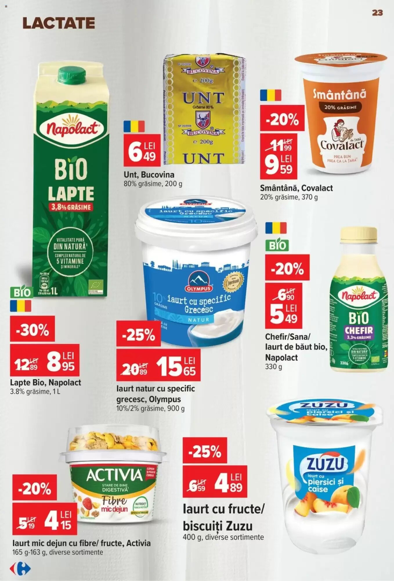 Catalogul cu oferte Carrefour valabil de la 01.07.2026 - Pagina 23.