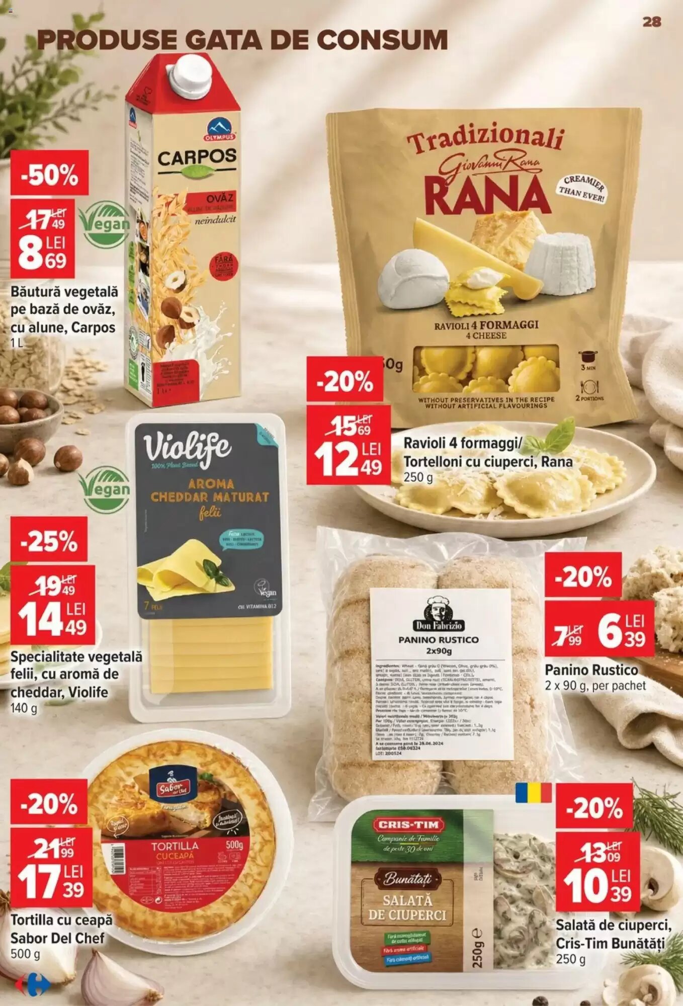 Catalogul cu oferte Carrefour valabil de la 01.07.2026 - Pagina 28.