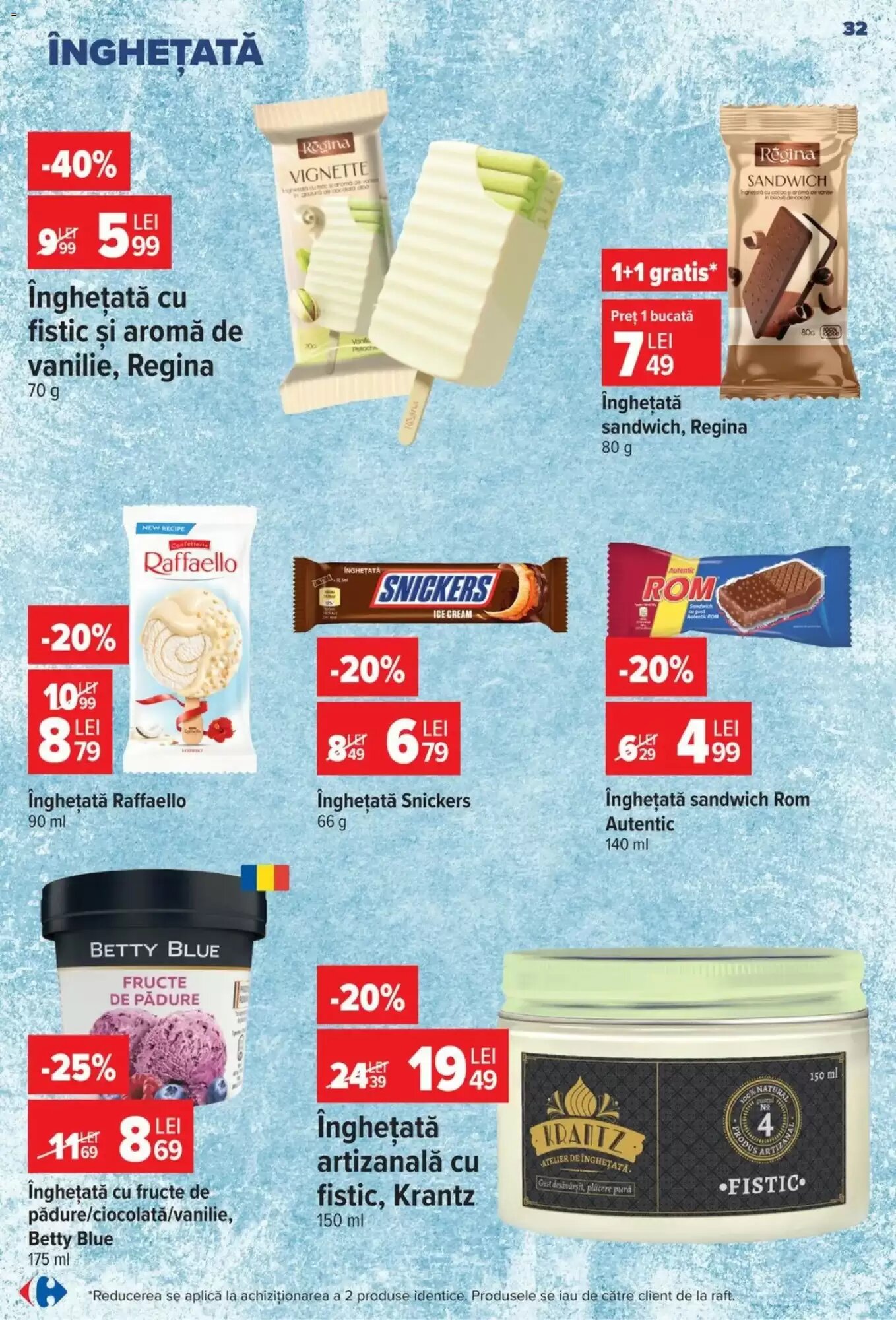 Catalogul cu oferte Carrefour valabil de la 01.07.2026 - Pagina 32.