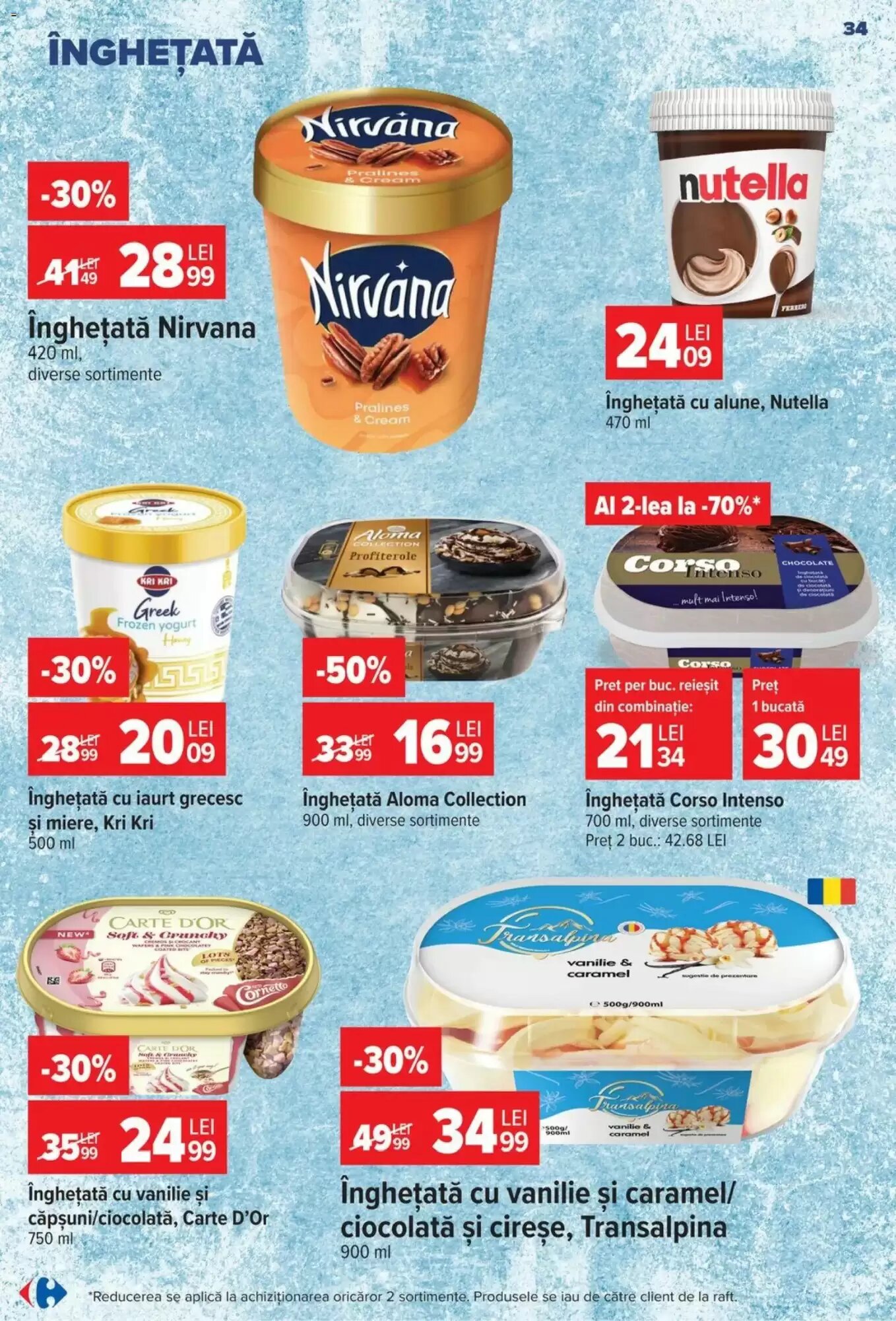 Catalogul cu oferte Carrefour valabil de la 01.07.2026 - Pagina 34.