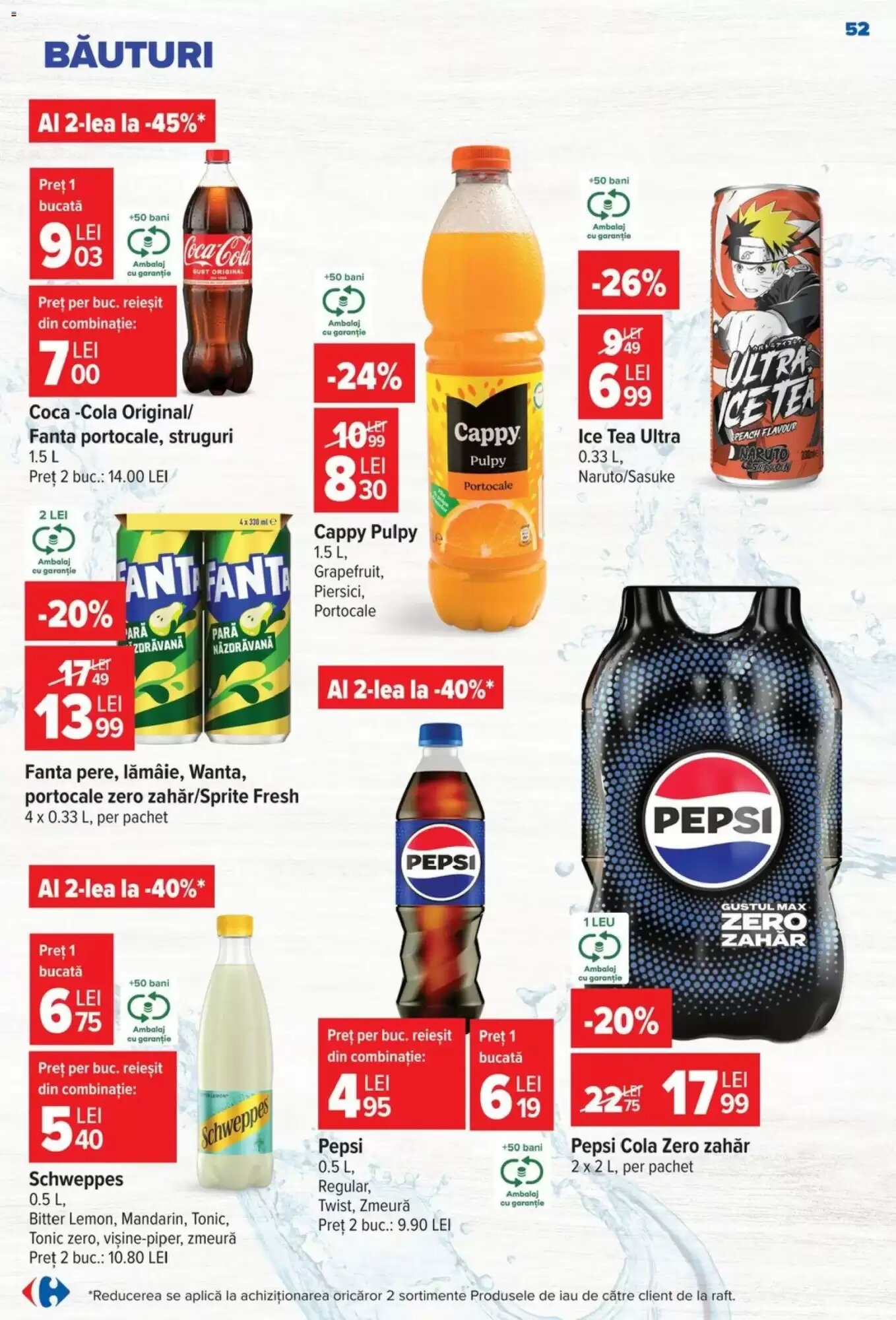 Catalogul cu oferte Carrefour valabil de la 01.07.2026 - Pagina 52.