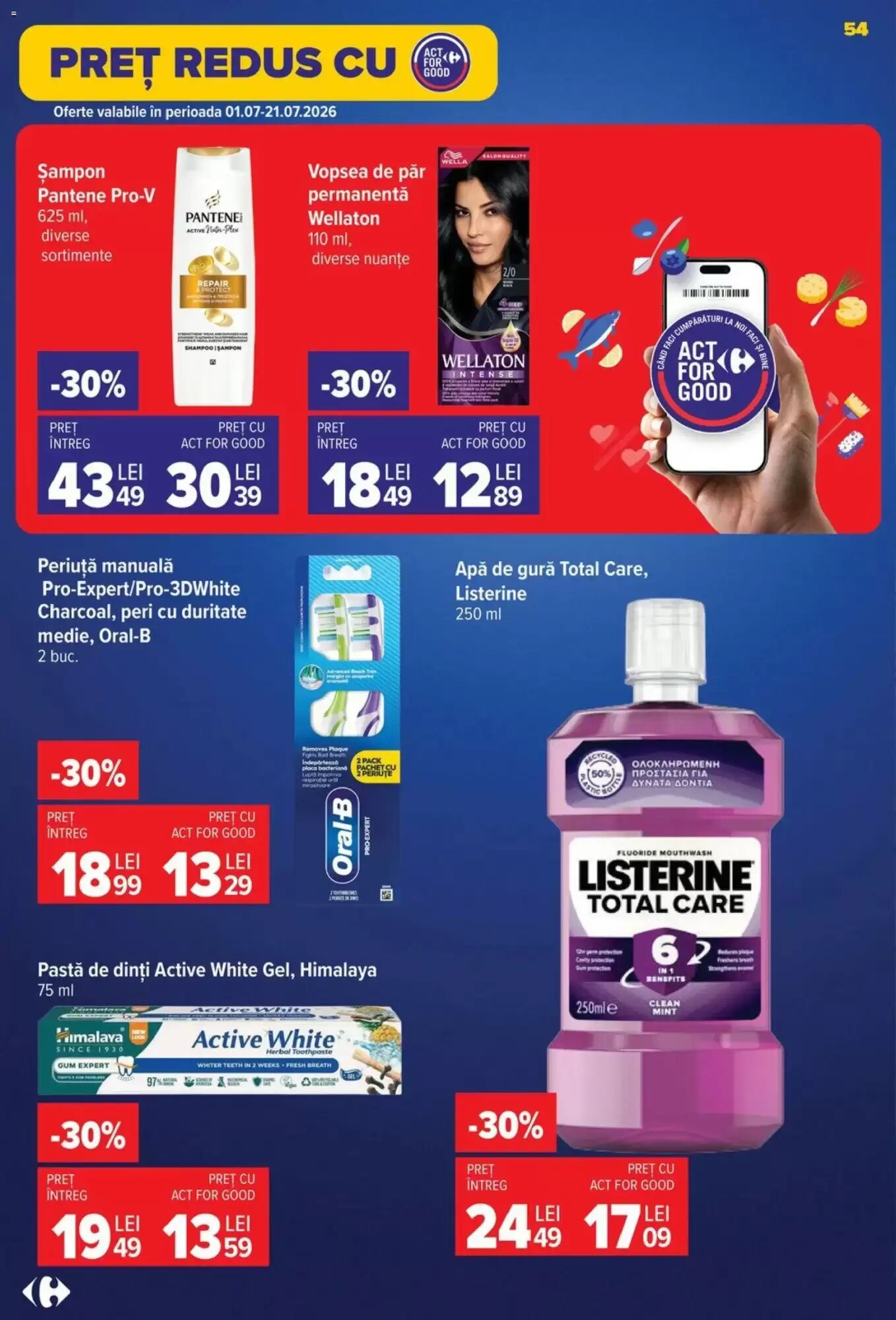 Catalogul cu oferte Carrefour valabil de la 01.07.2026 - Pagina 54.