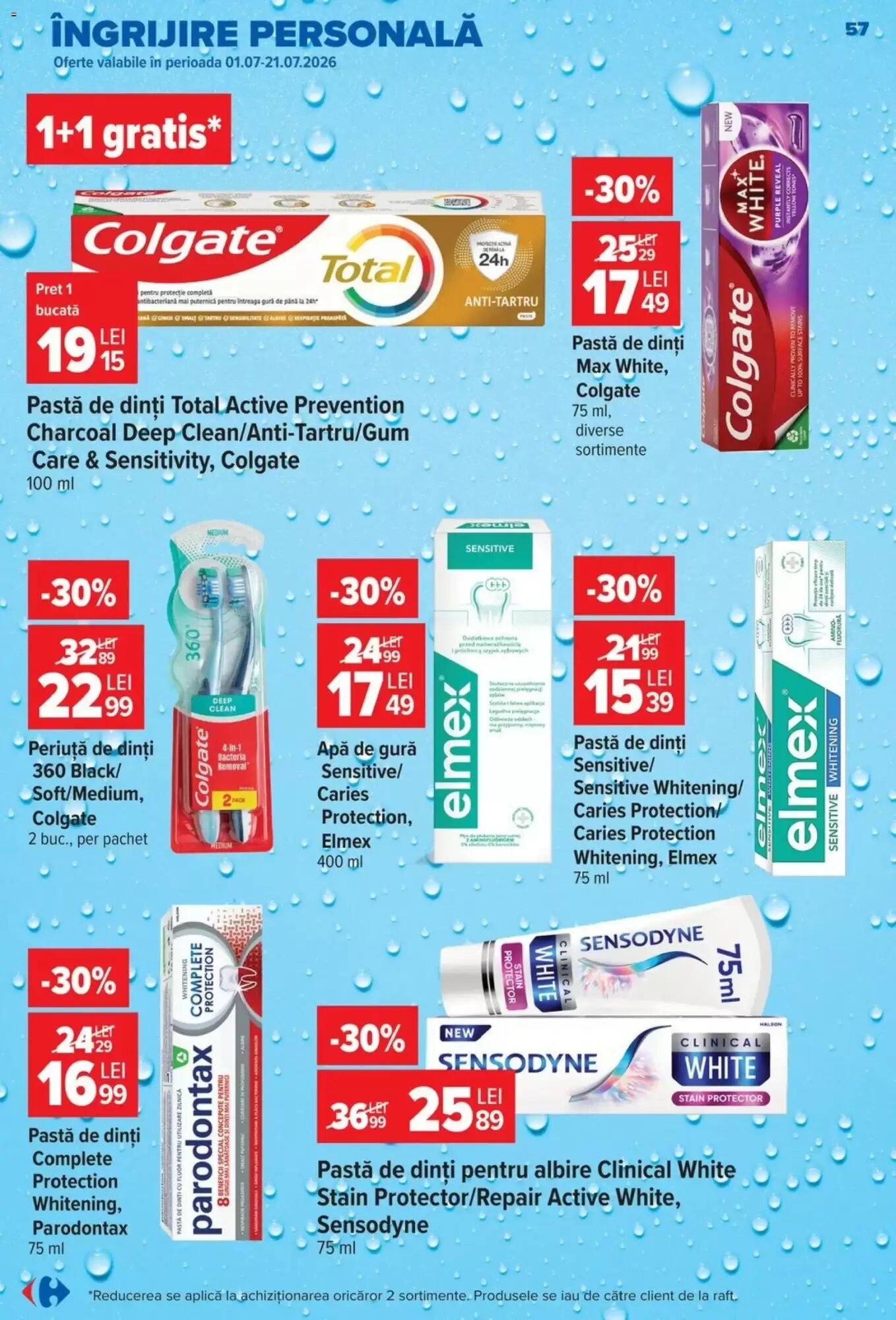 Catalogul cu oferte Carrefour valabil de la 01.07.2026 - Pagina 57.
