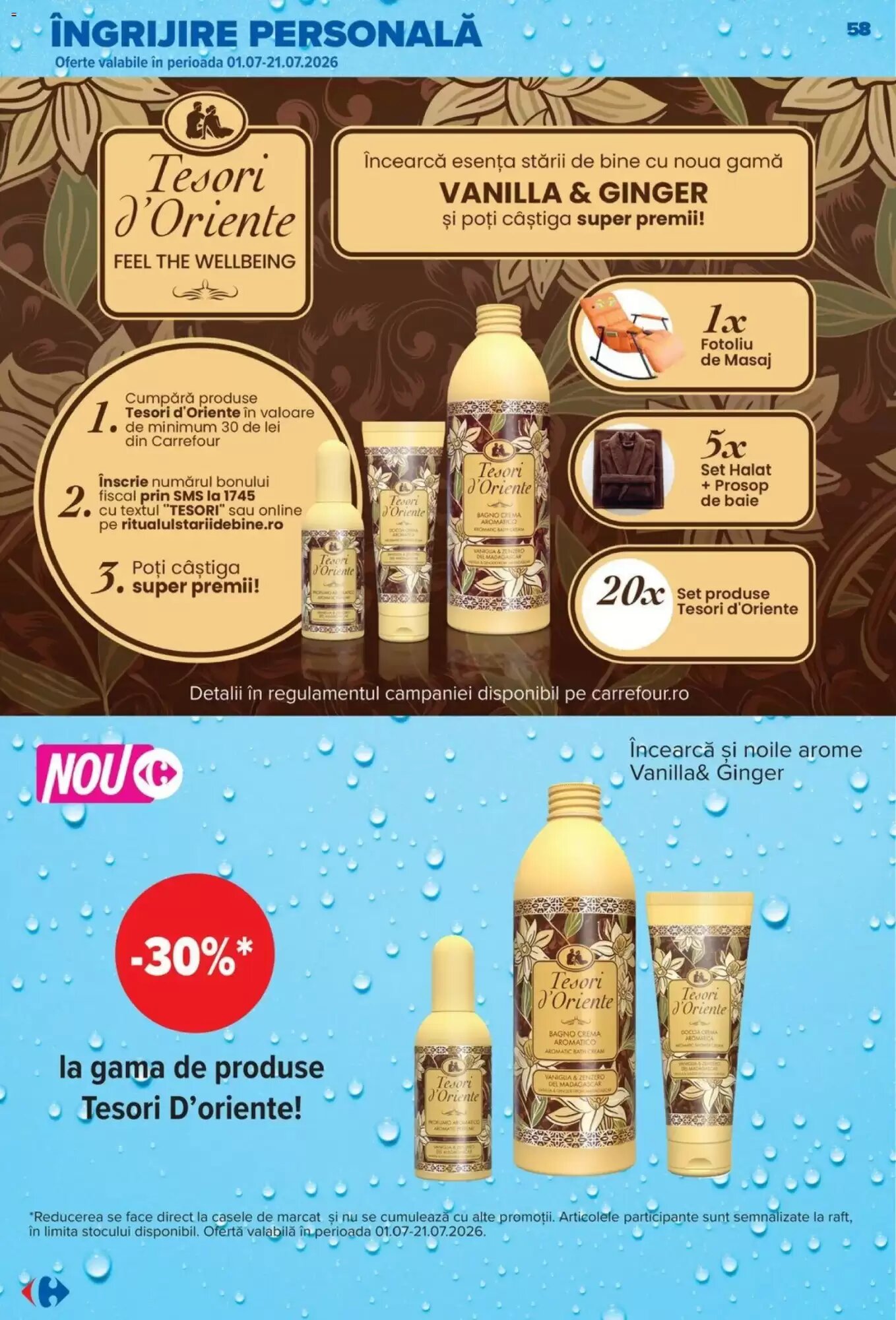 Catalogul cu oferte Carrefour valabil de la 01.07.2026 - Pagina 58.