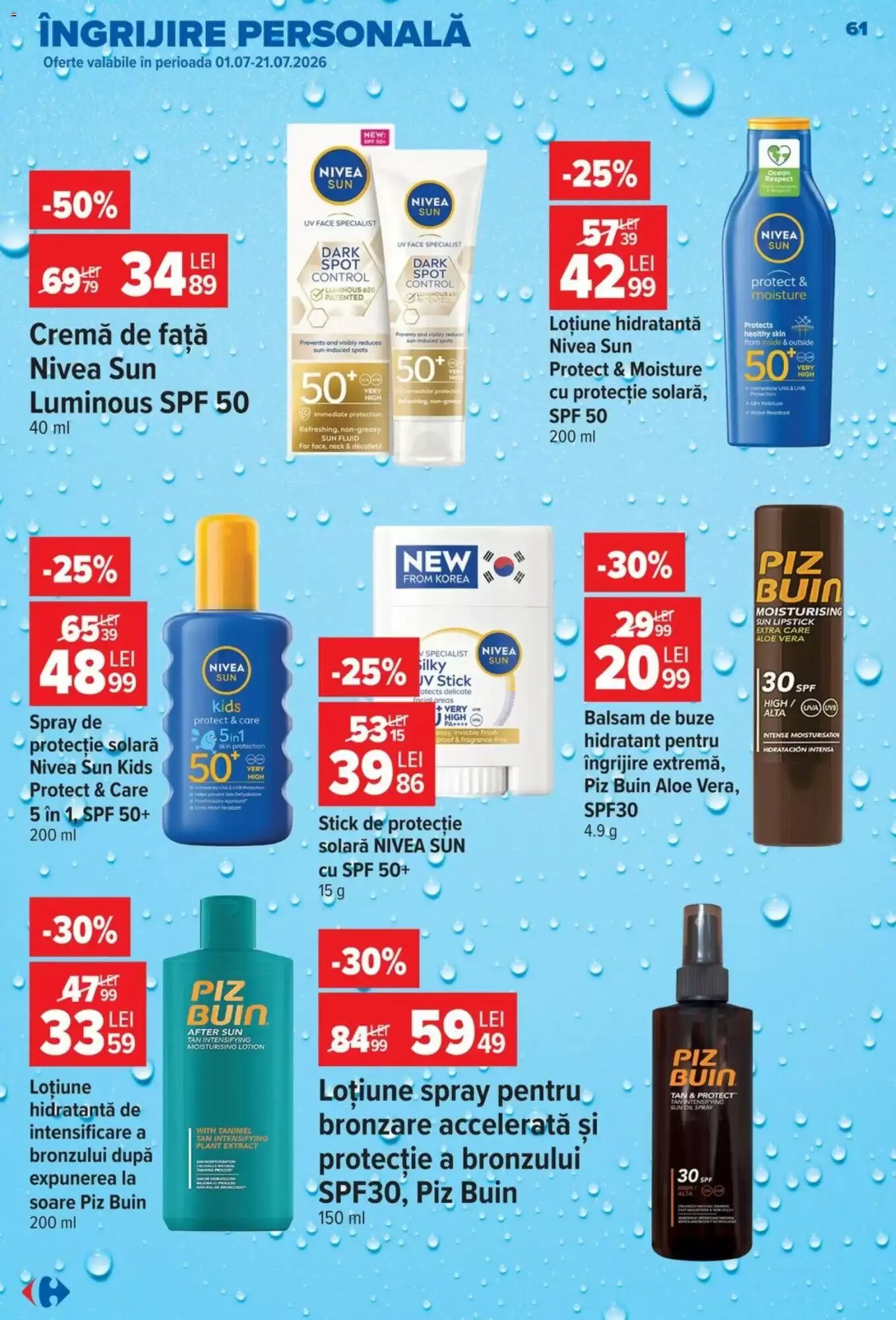 Catalogul cu oferte Carrefour valabil de la 01.07.2026 - Pagina 61.