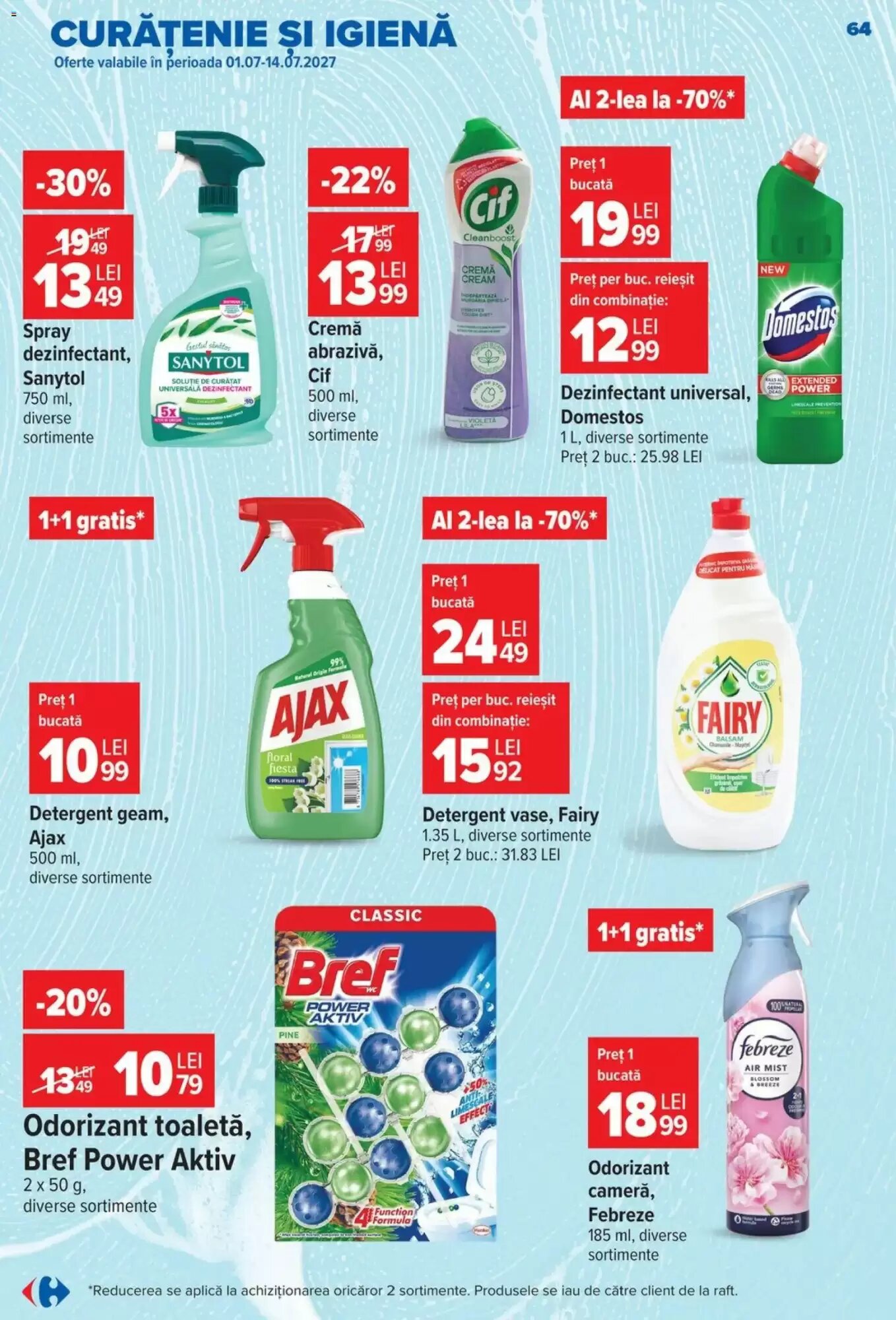 Catalogul cu oferte Carrefour valabil de la 01.07.2026 - Pagina 64.
