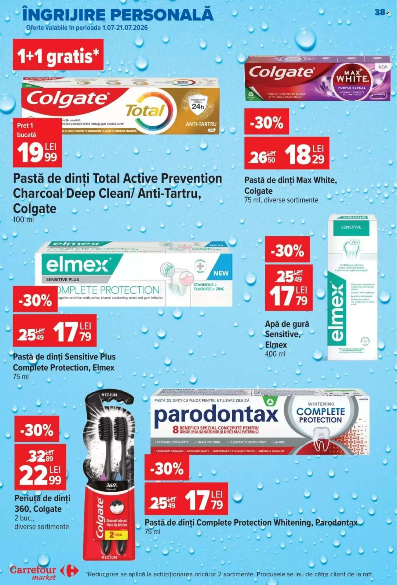 Catalogul cu oferte Carrefour Market valabil de la 01.07.2026 - Pagina 37.