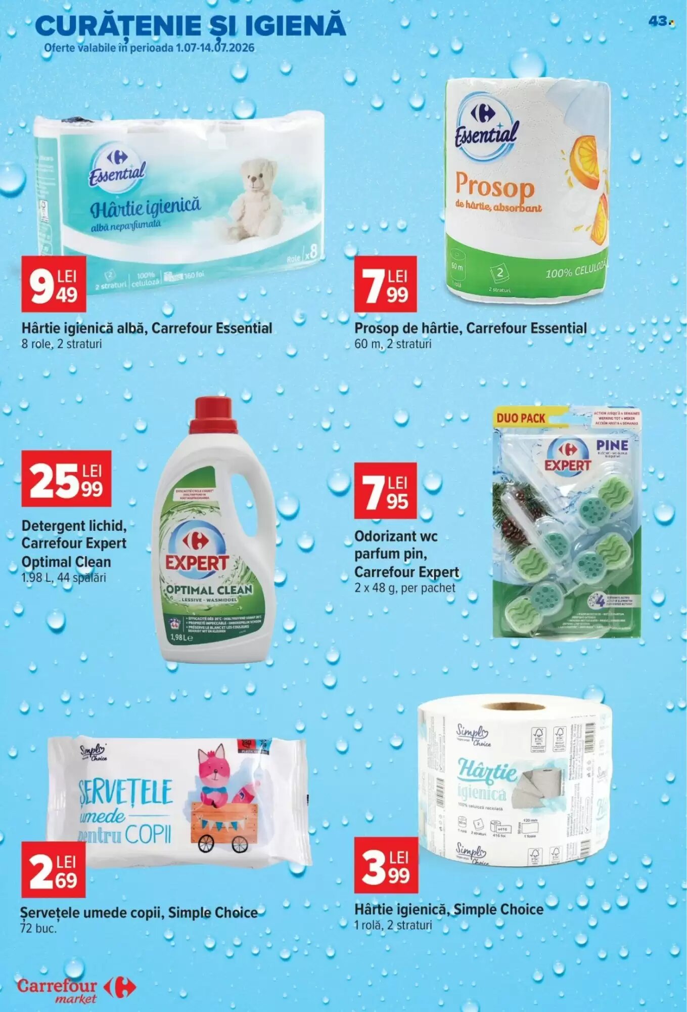 Catalogul cu oferte Carrefour Market valabil de la 01.07.2026 - Pagina 42.