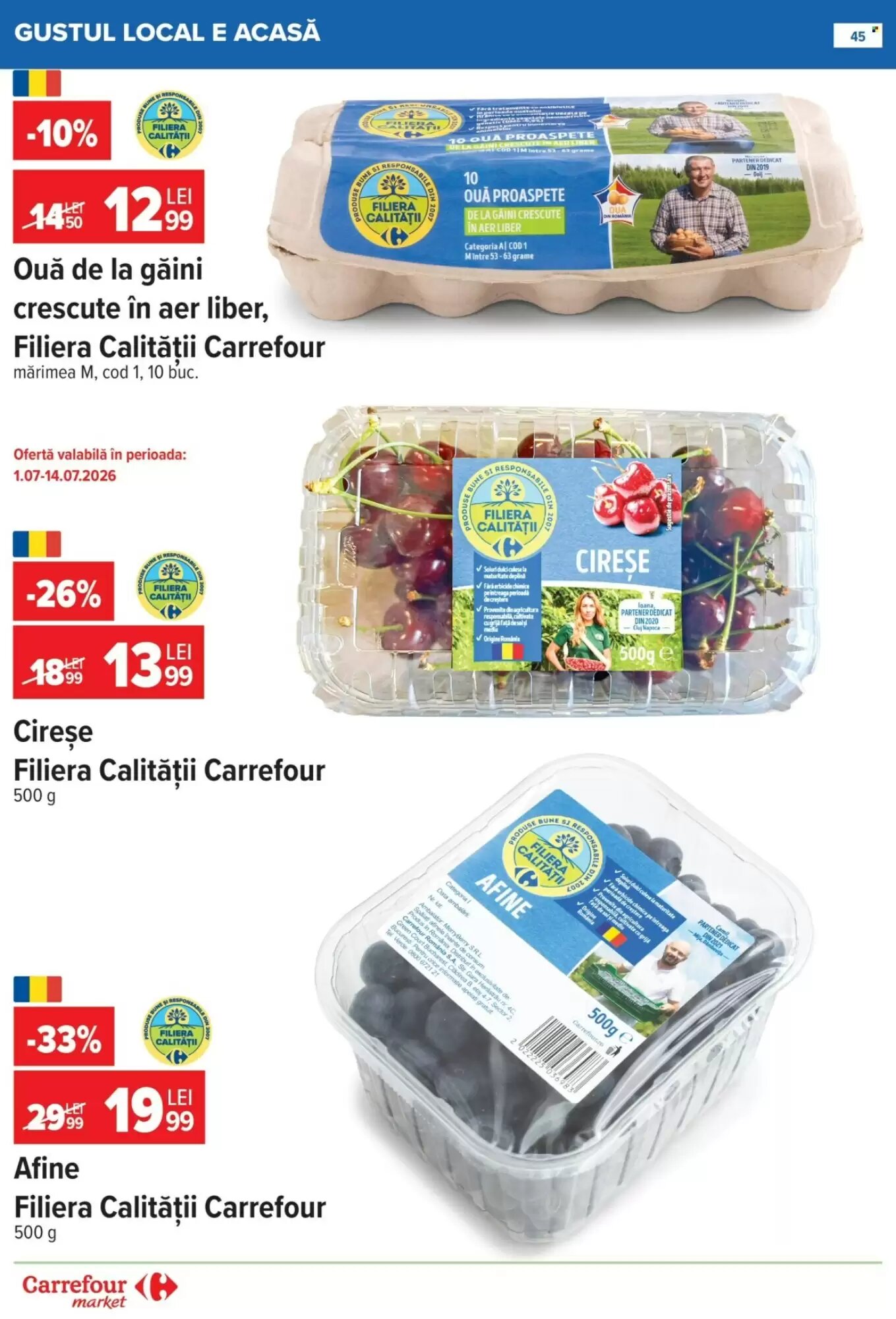 Catalogul cu oferte Carrefour Market valabil de la 01.07.2026 - Pagina 44.