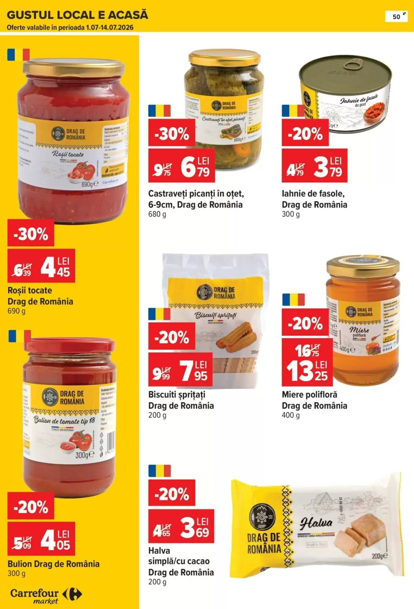 Catalogul cu oferte Carrefour Market valabil de la 01.07.2026 - Pagina 49.