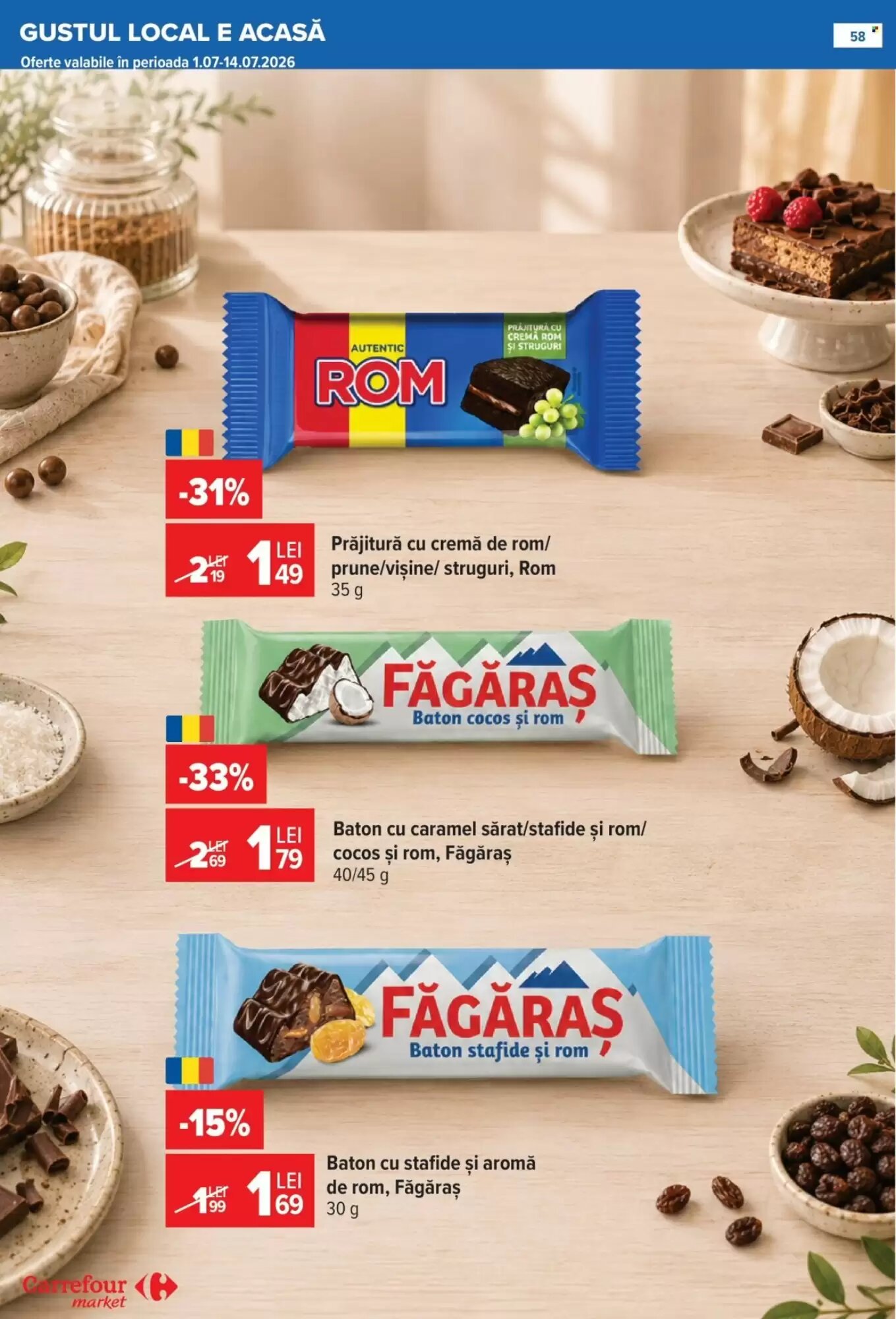 Catalogul cu oferte Carrefour Market valabil de la 01.07.2026 - Pagina 57.