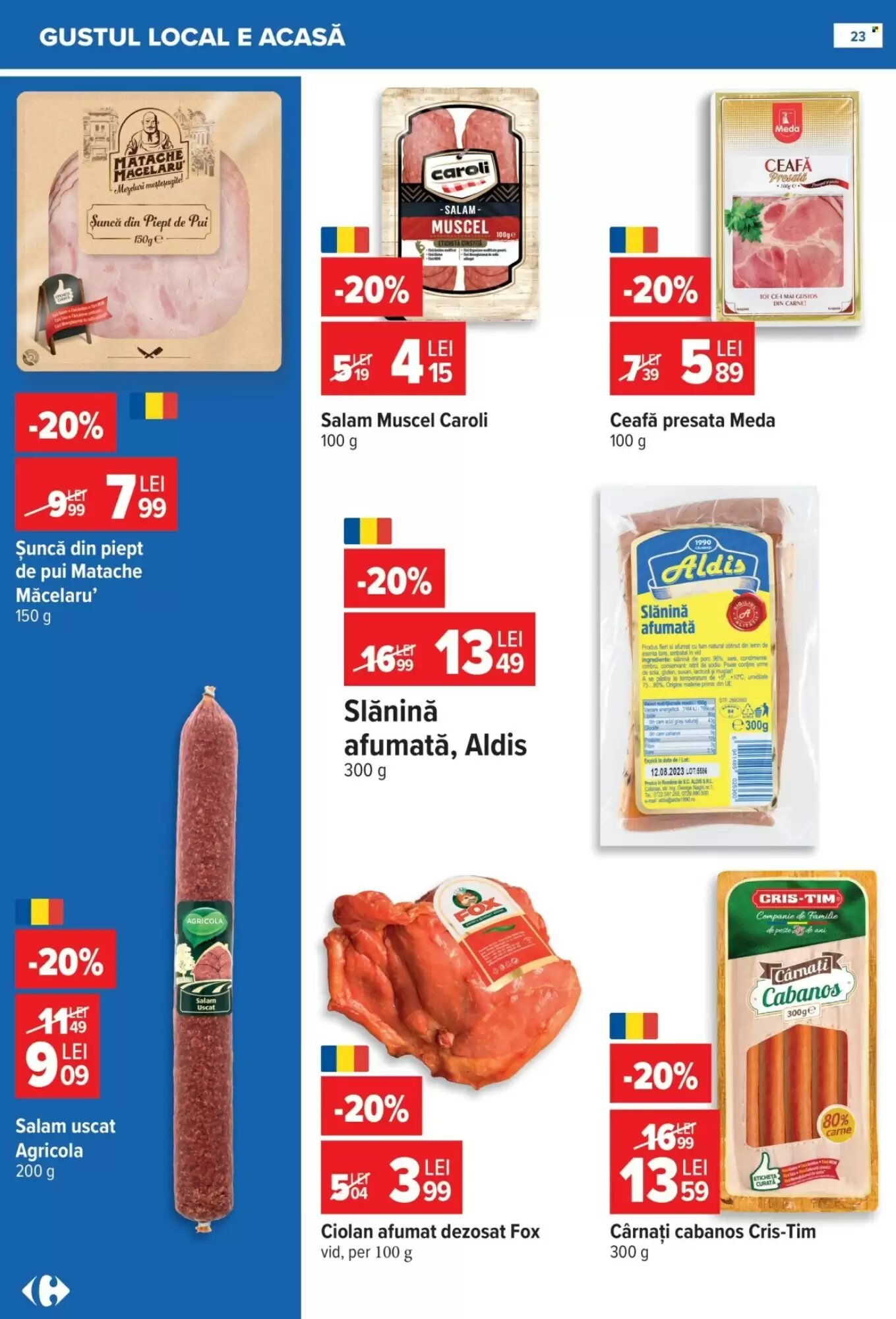 Catalogul cu oferte Carrefour valabil de la 01.07.2026 - Pagina 22.