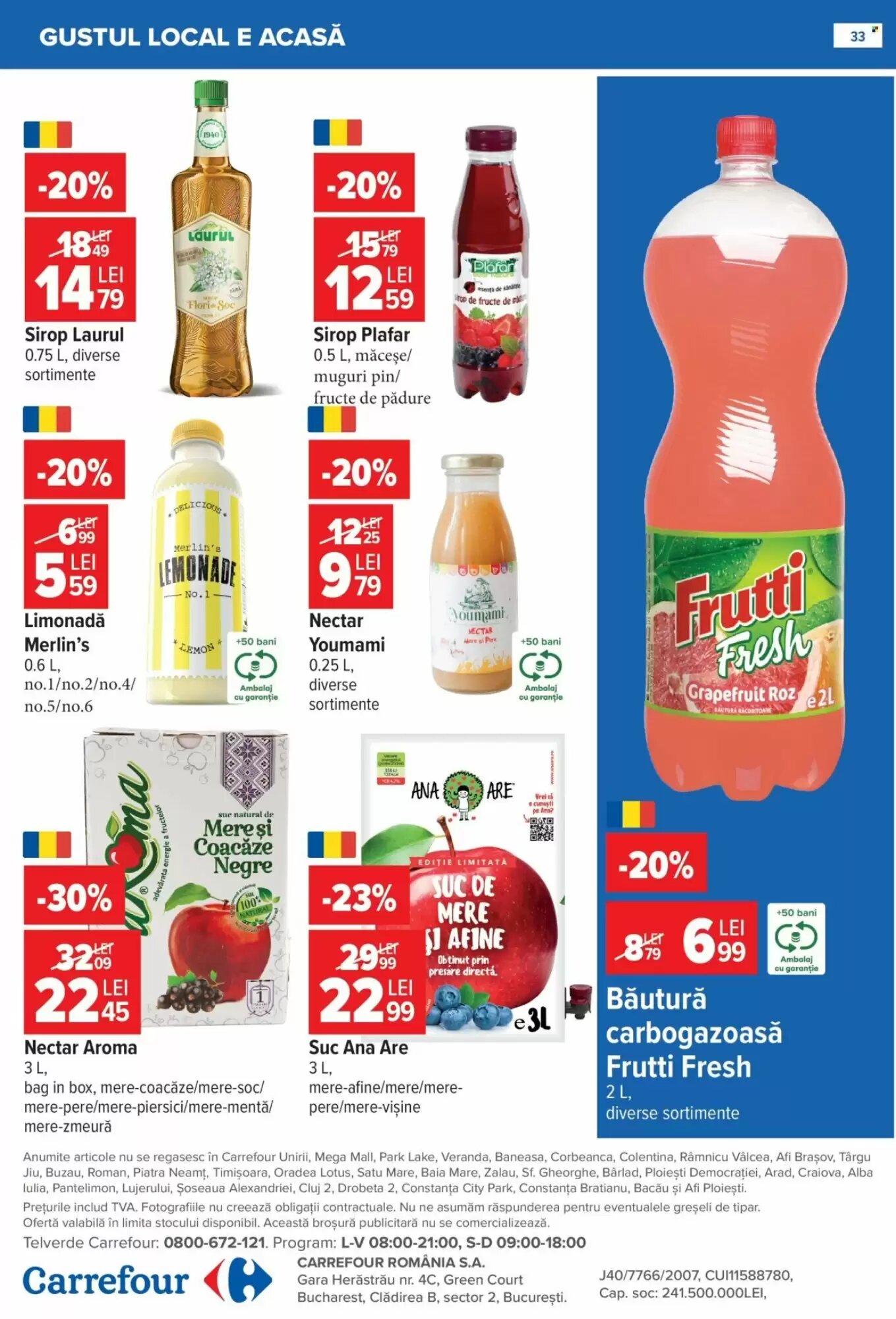Catalogul cu oferte Carrefour valabil de la 01.07.2026 - Pagina 32.