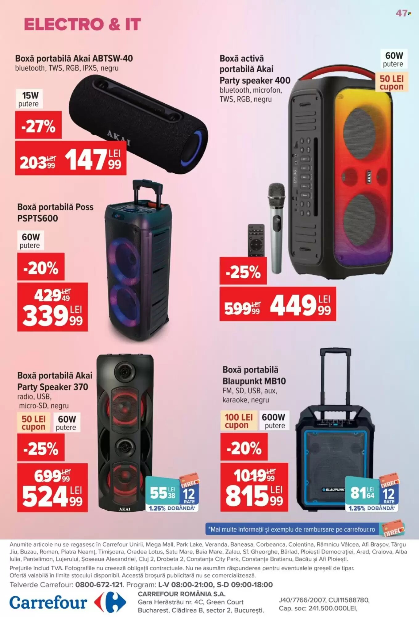 Catalogul cu oferte Carrefour valabil de la 01.07.2026 - Pagina 50.