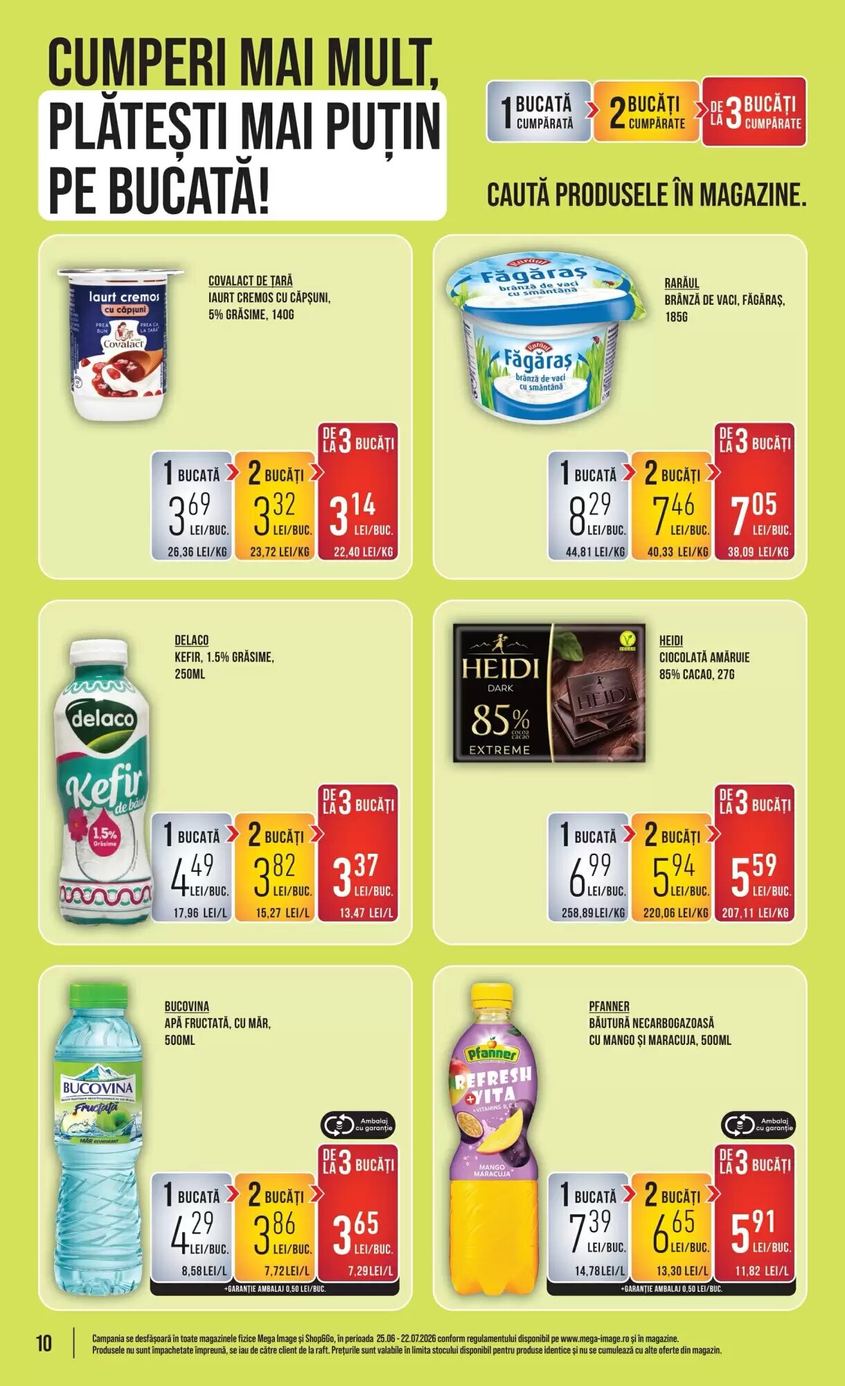 Catalogul cu oferte Mega Image valabil de la 02.07.2026 - Pagina 10.