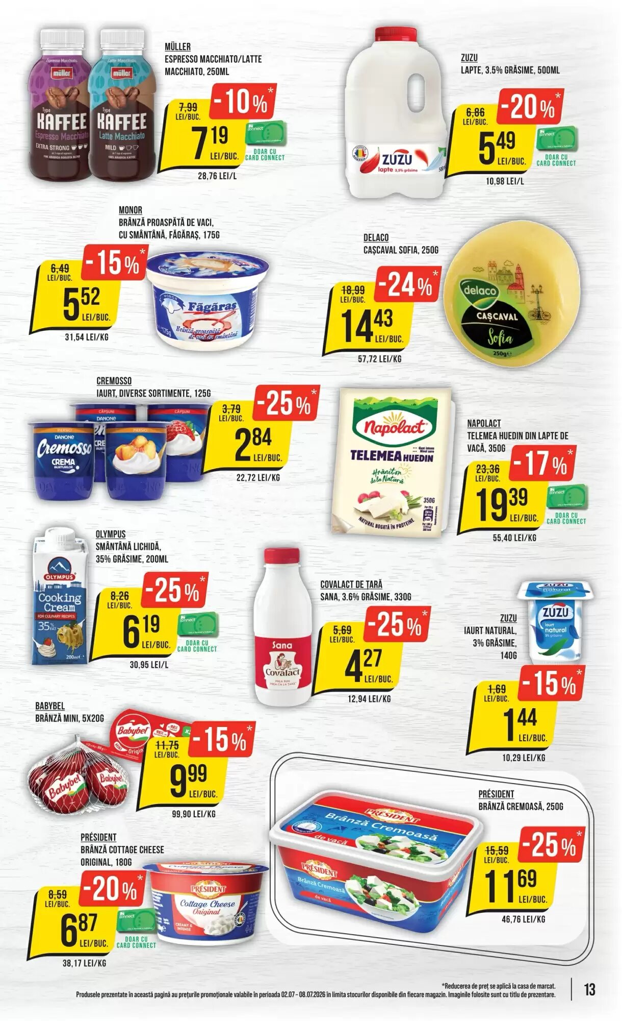 Catalogul cu oferte Mega Image valabil de la 02.07.2026 - Pagina 13.