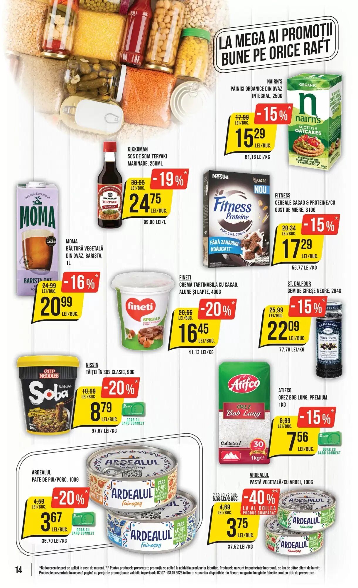 Catalogul cu oferte Mega Image valabil de la 02.07.2026 - Pagina 14.