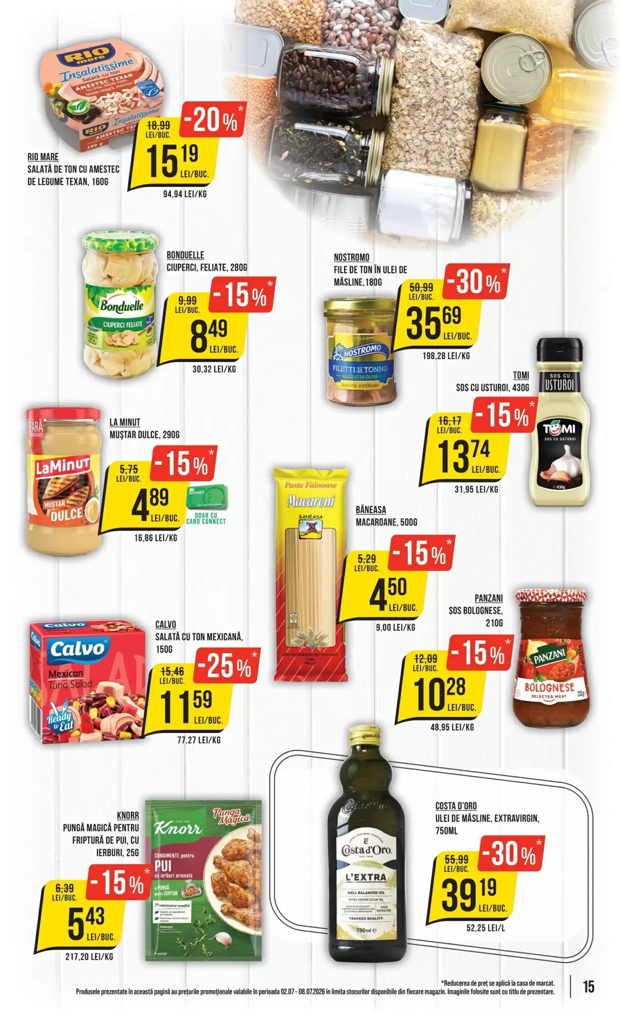 Catalogul cu oferte Mega Image valabil de la 02.07.2026 - Pagina 15.