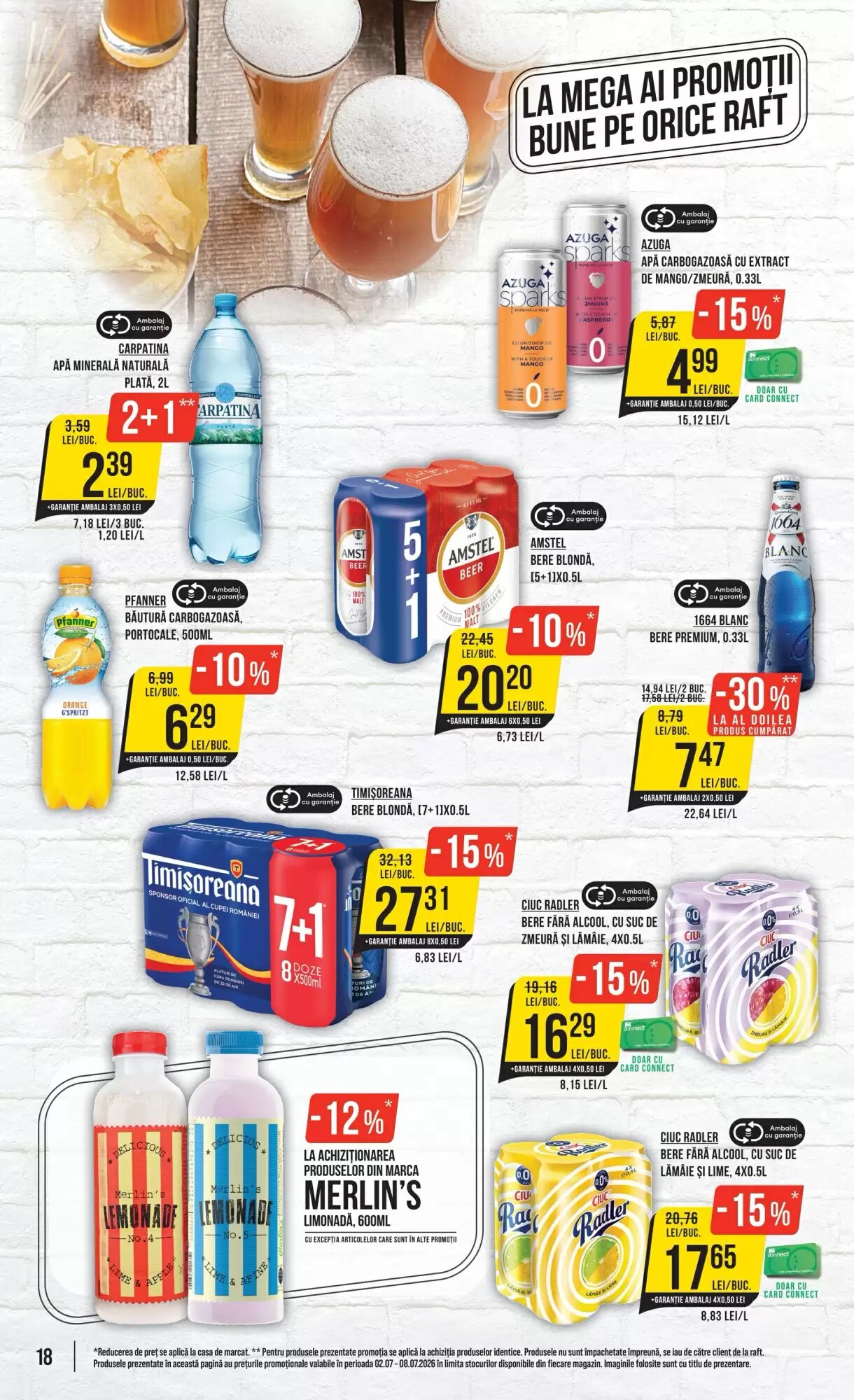 Catalogul cu oferte Mega Image valabil de la 02.07.2026 - Pagina 18.