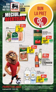 Catalogul cu oferte Mega Image valabil de la 02.07.2026