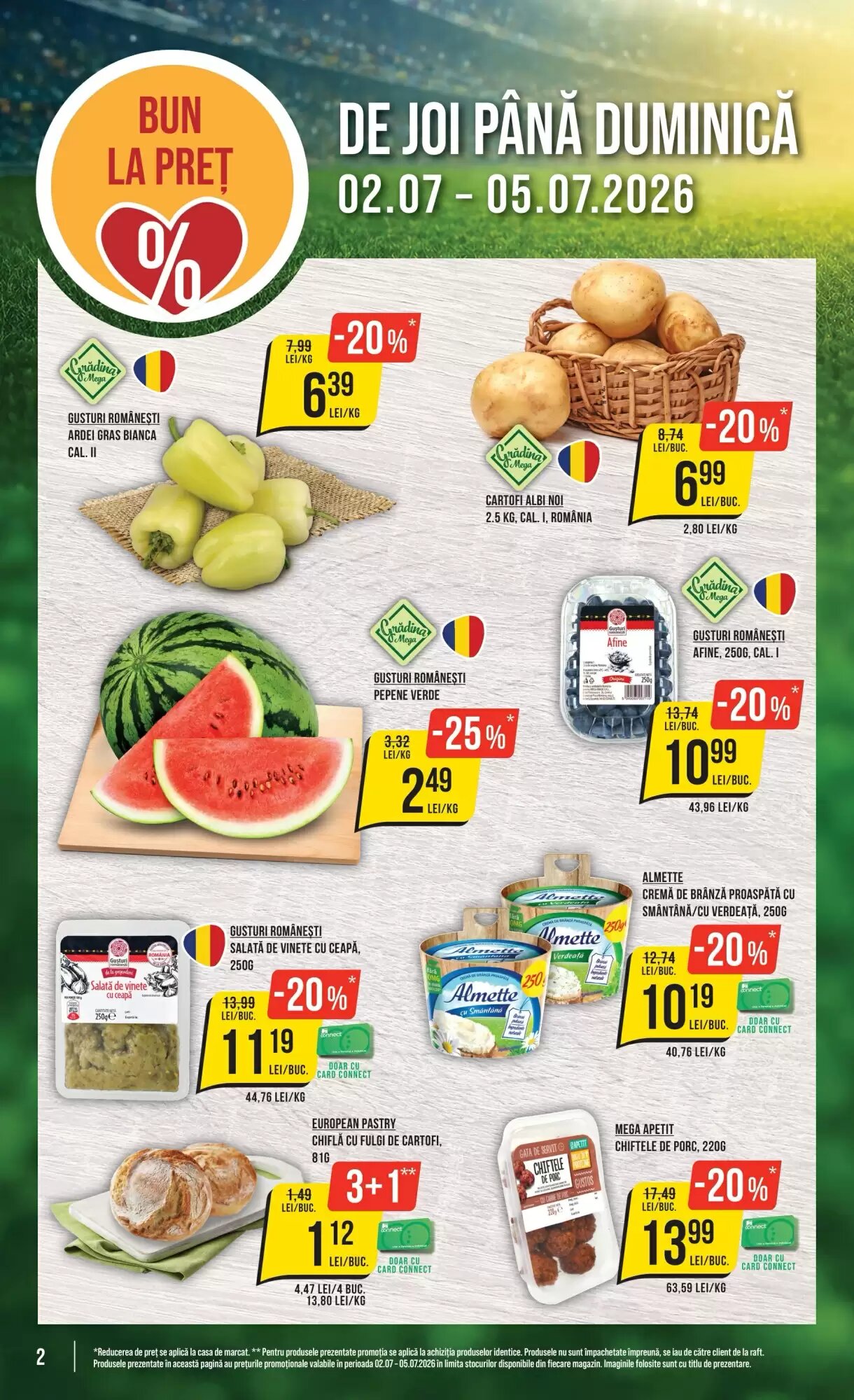 Catalogul cu oferte Mega Image valabil de la 02.07.2026 - Pagina 2.