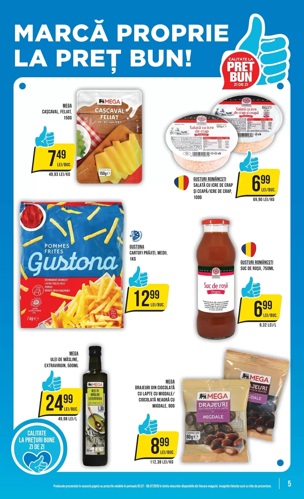 Catalogul cu oferte Mega Image valabil de la 02.07.2026 - Pagina 5.