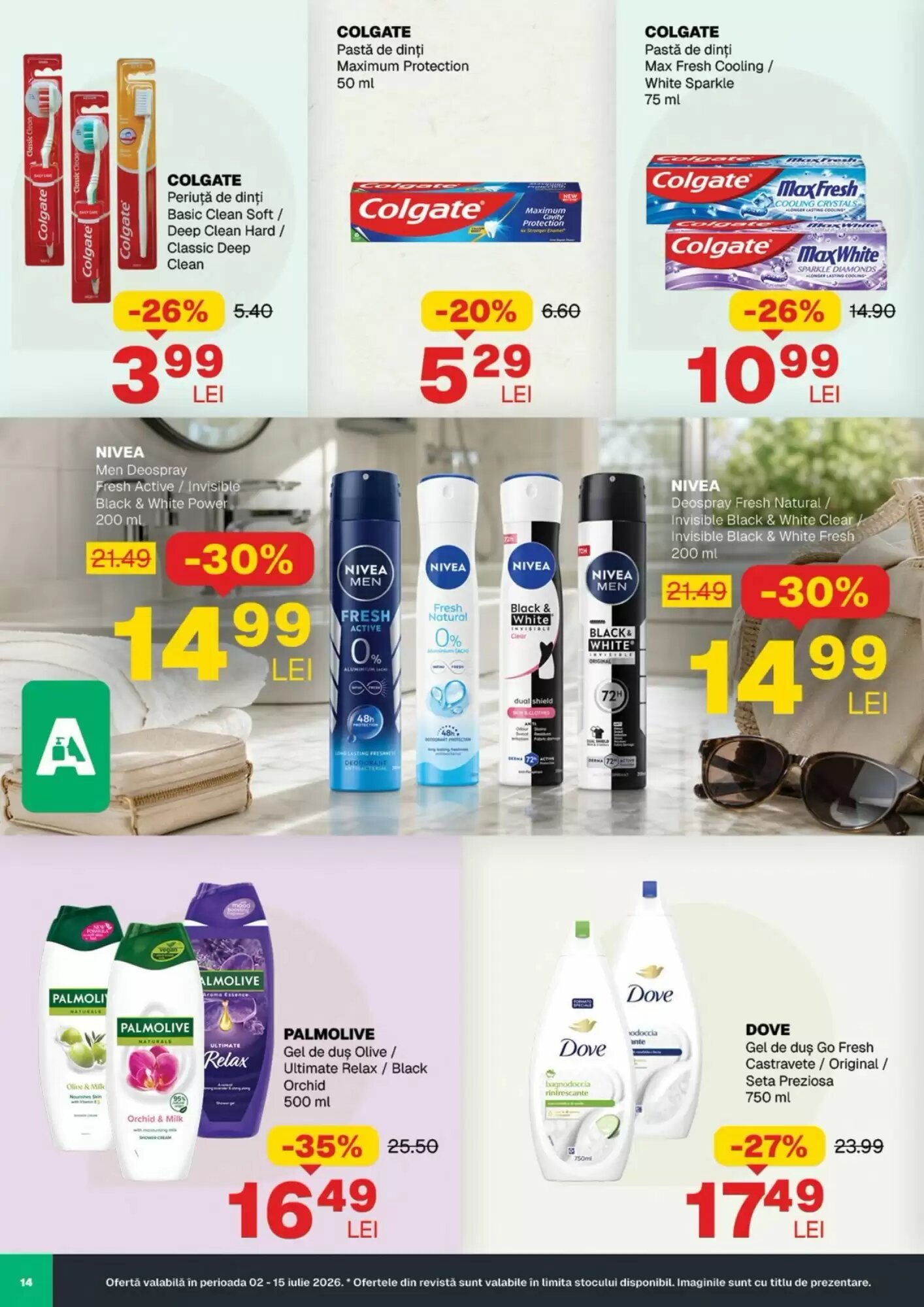 Catalogul cu oferte Annabella valabil de la 02.07.2026 - Pagina 14.