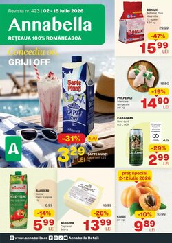 Catalogul cu oferte Annabella valabil de la 02.07.2026