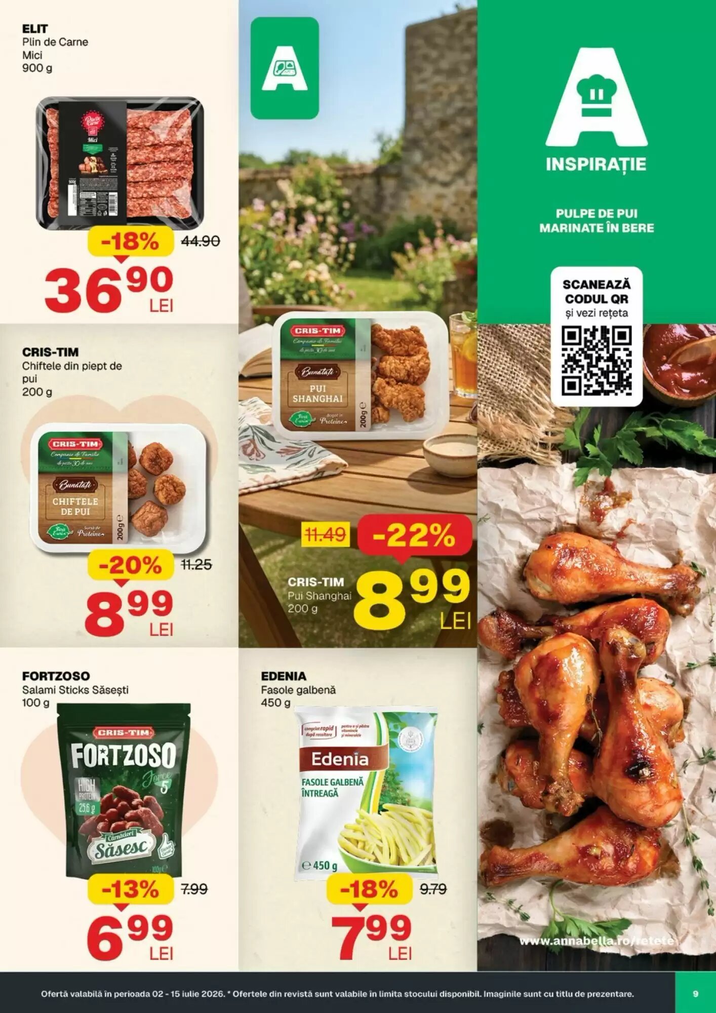 Catalogul cu oferte Annabella valabil de la 02.07.2026 - Pagina 9.