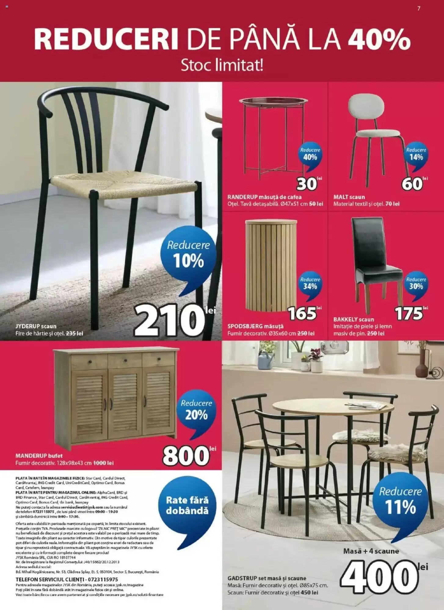Catalogul cu oferte JYSK valabil de la 02.07.2026 - Pagina 7.