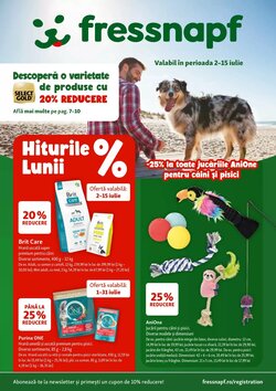 Catalogul cu oferte Fressnapf valabil de la 02.07.2026