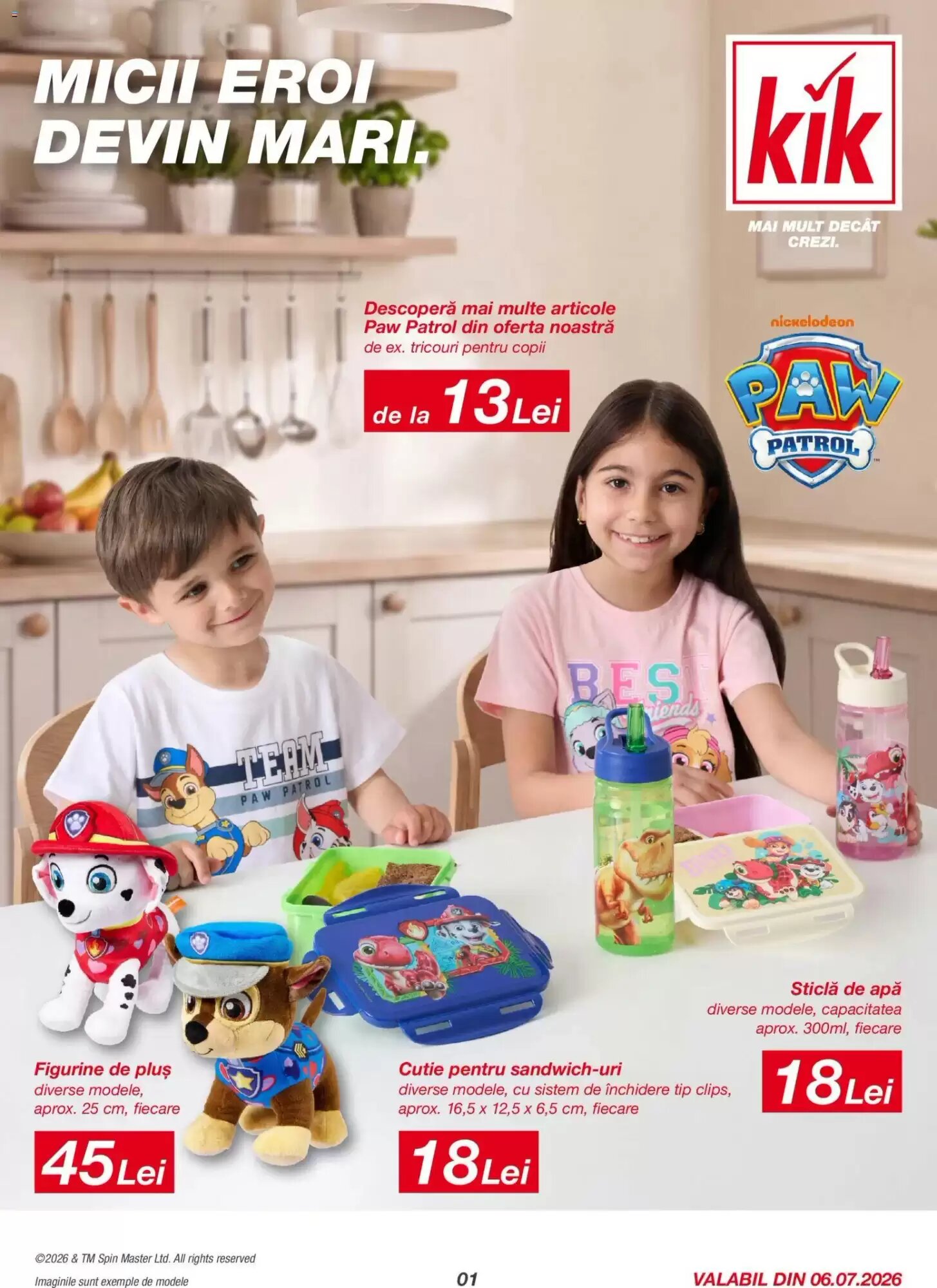 Catalogul cu oferte Kik valabil de la 05.07.2026 - Pagina 1.