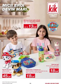 Catalogul cu oferte Kik valabil de la 05.07.2026