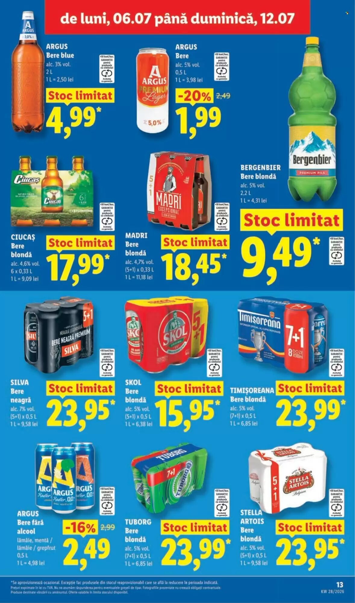 Catalogul cu oferte Lidl valabil de la 06.07.2026 - Pagina 13.