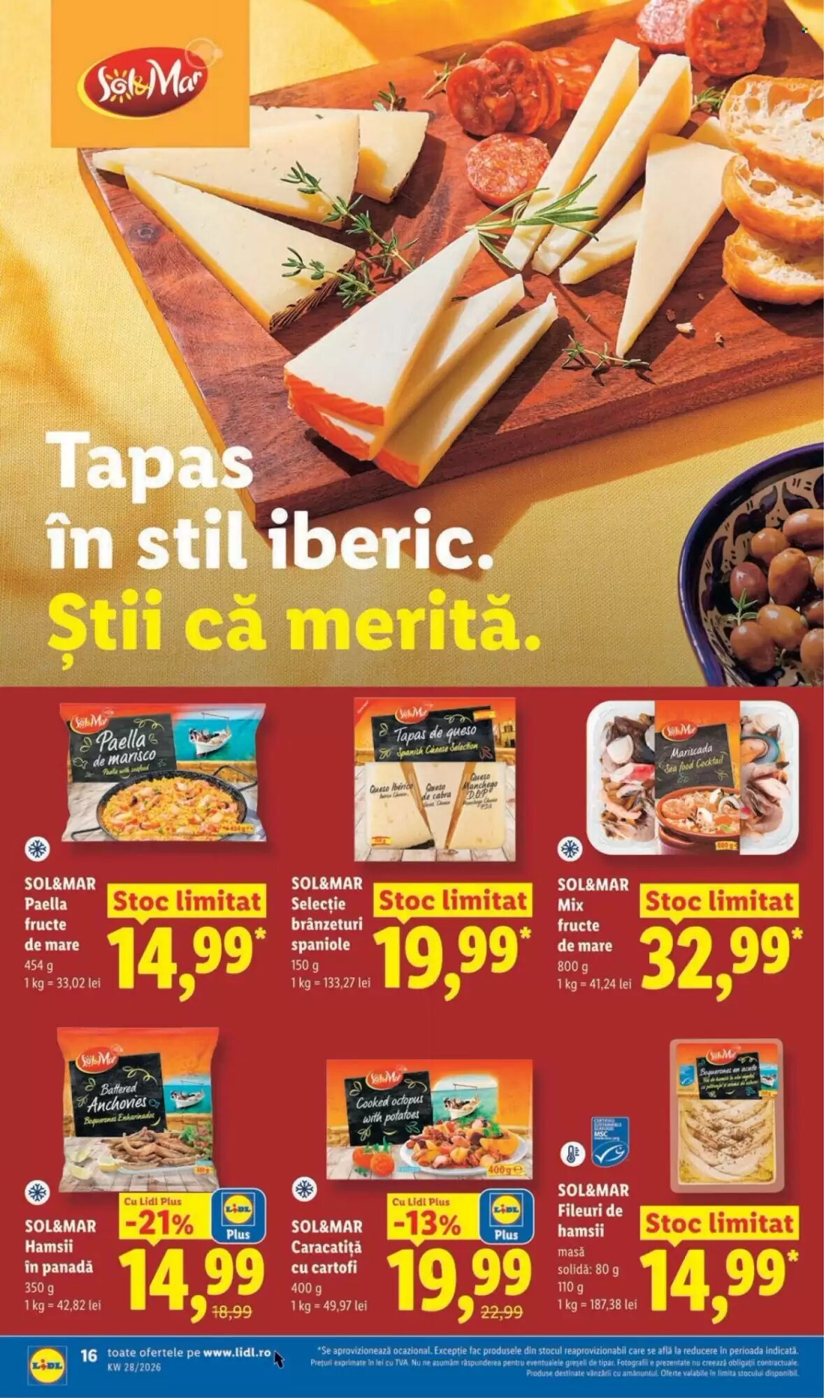 Catalogul cu oferte Lidl valabil de la 06.07.2026 - Pagina 16.