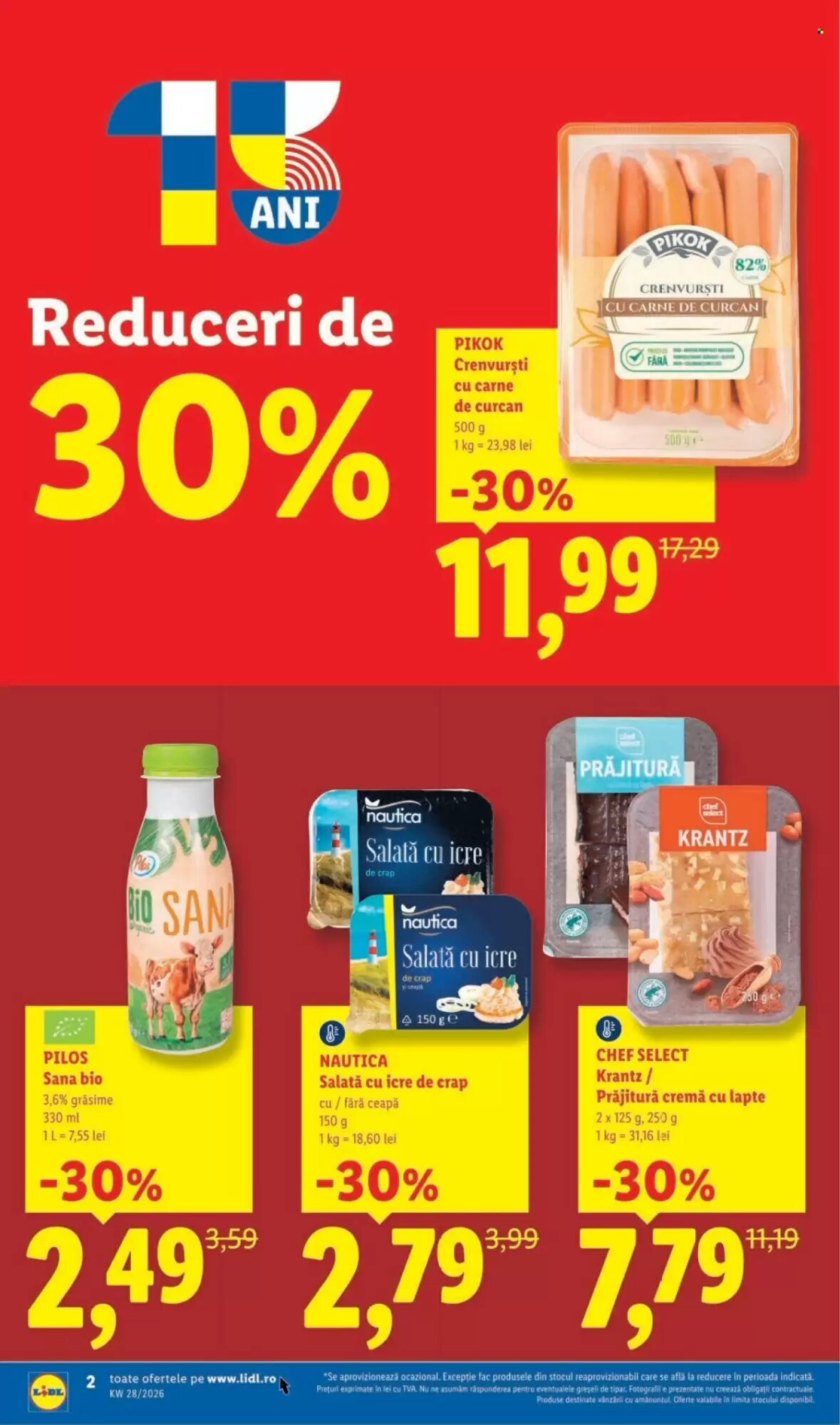 Catalogul cu oferte Lidl valabil de la 06.07.2026 - Pagina 2.