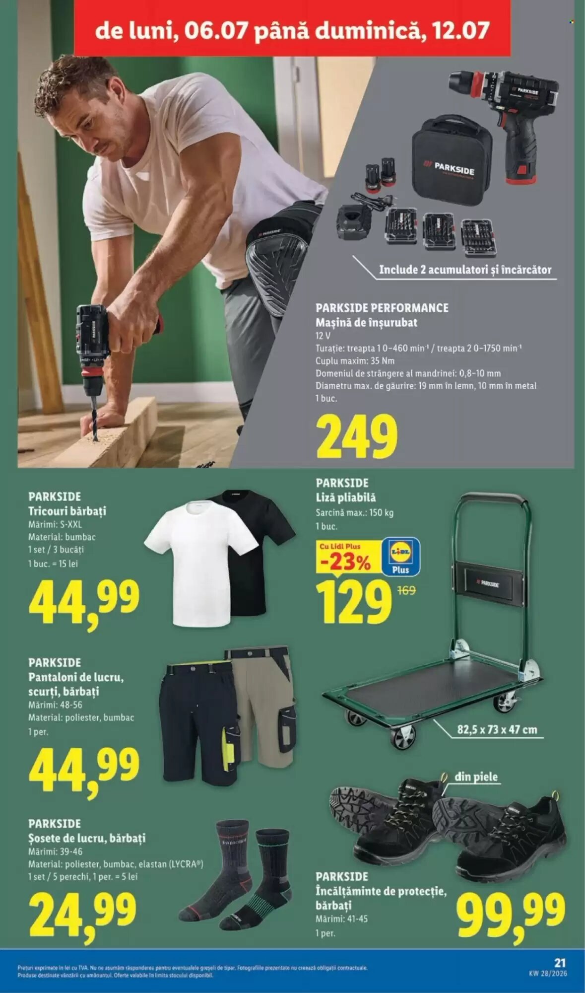 Catalogul cu oferte Lidl valabil de la 06.07.2026 - Pagina 21.