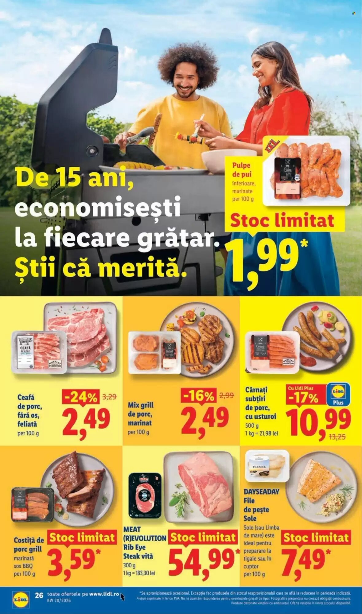 Catalogul cu oferte Lidl valabil de la 06.07.2026 - Pagina 26.