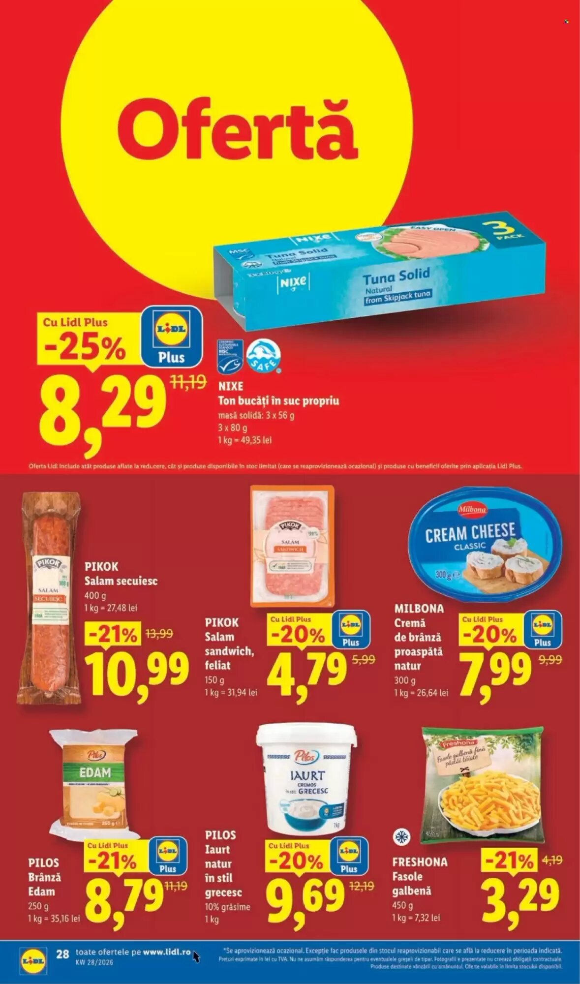 Catalogul cu oferte Lidl valabil de la 06.07.2026 - Pagina 28.