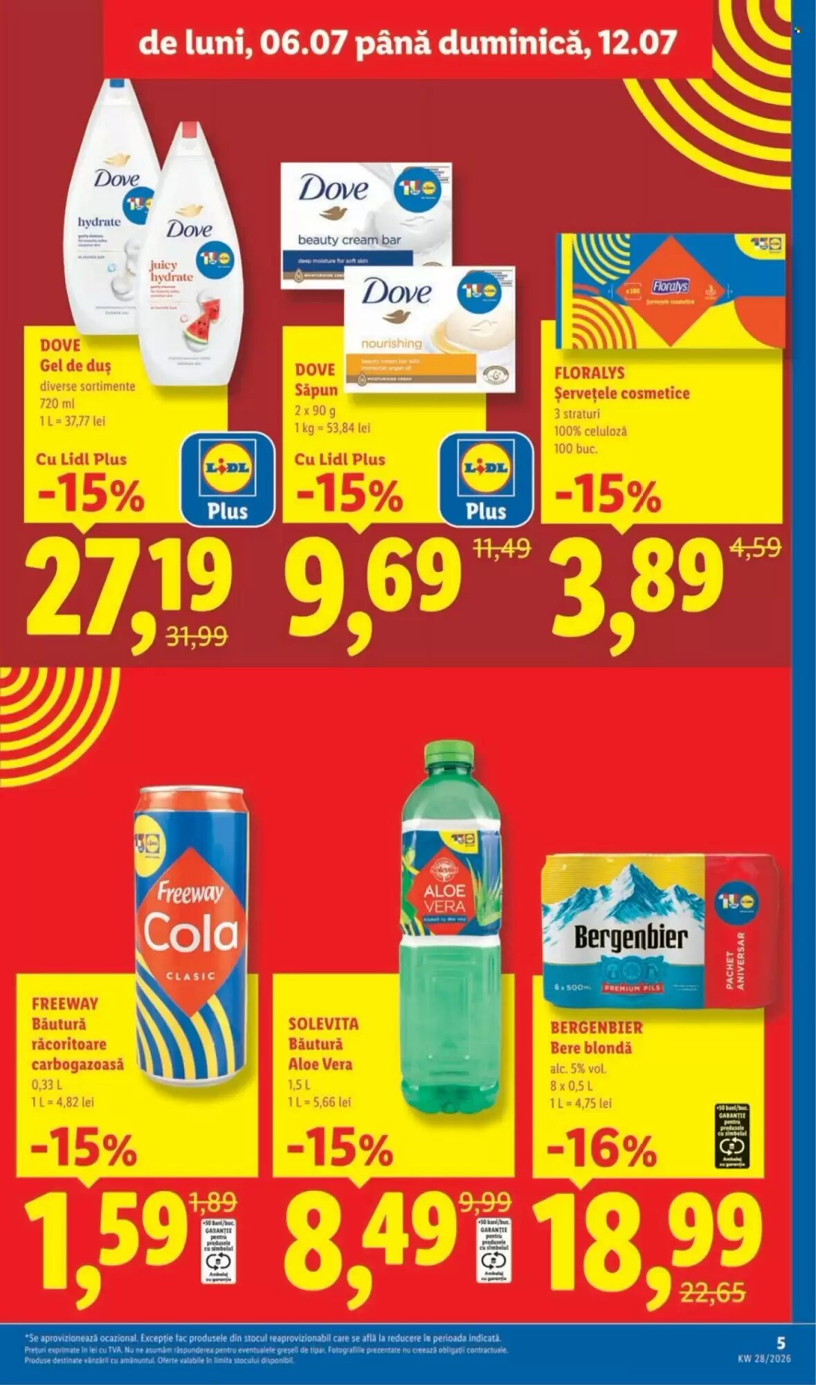 Catalogul cu oferte Lidl valabil de la 06.07.2026 - Pagina 5.