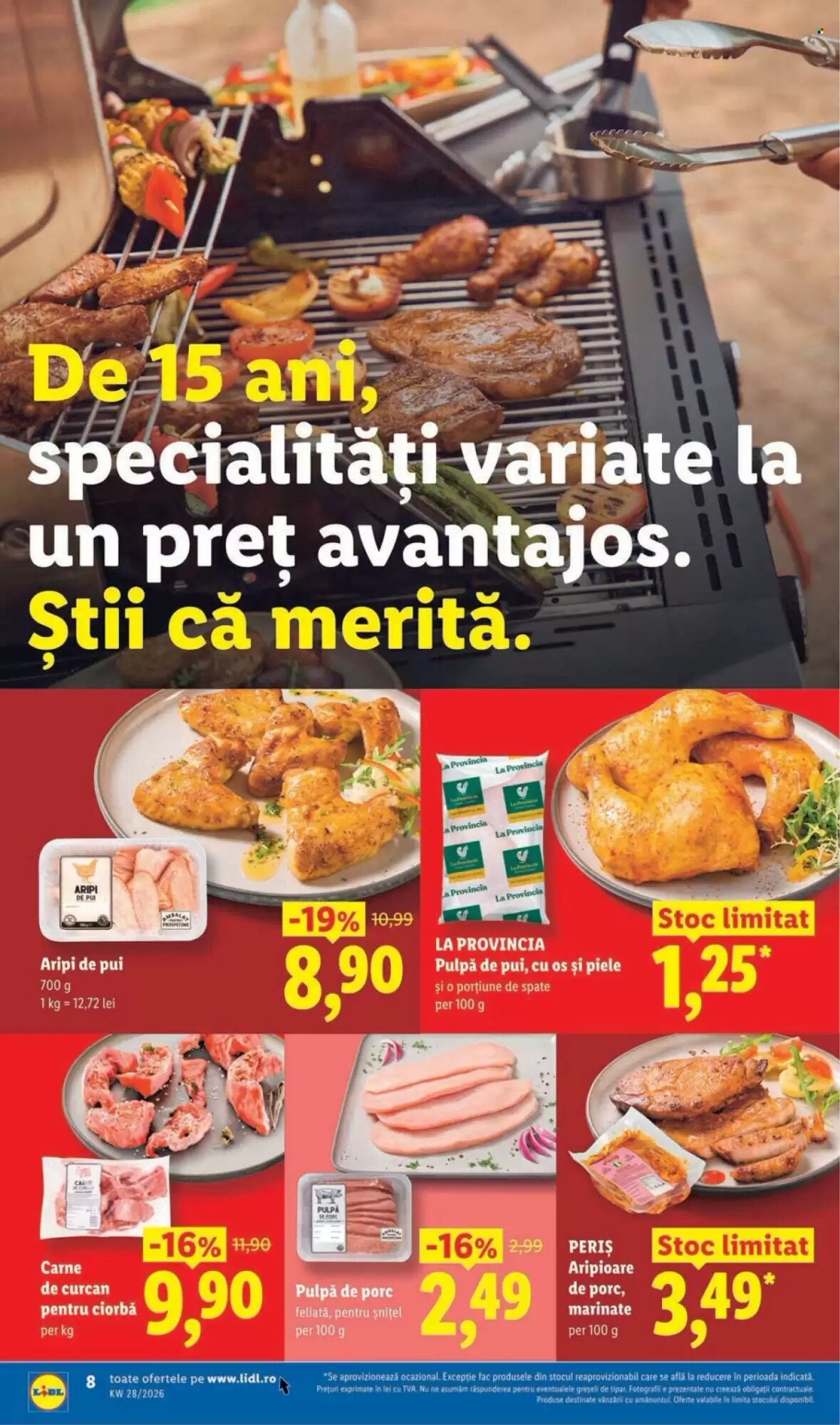 Catalogul cu oferte Lidl valabil de la 06.07.2026 - Pagina 8.
