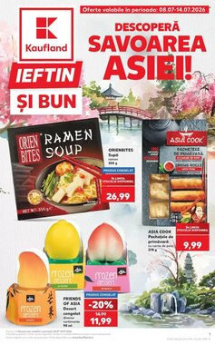Catalogul cu oferte Kaufland valabil de la 08.07.2026