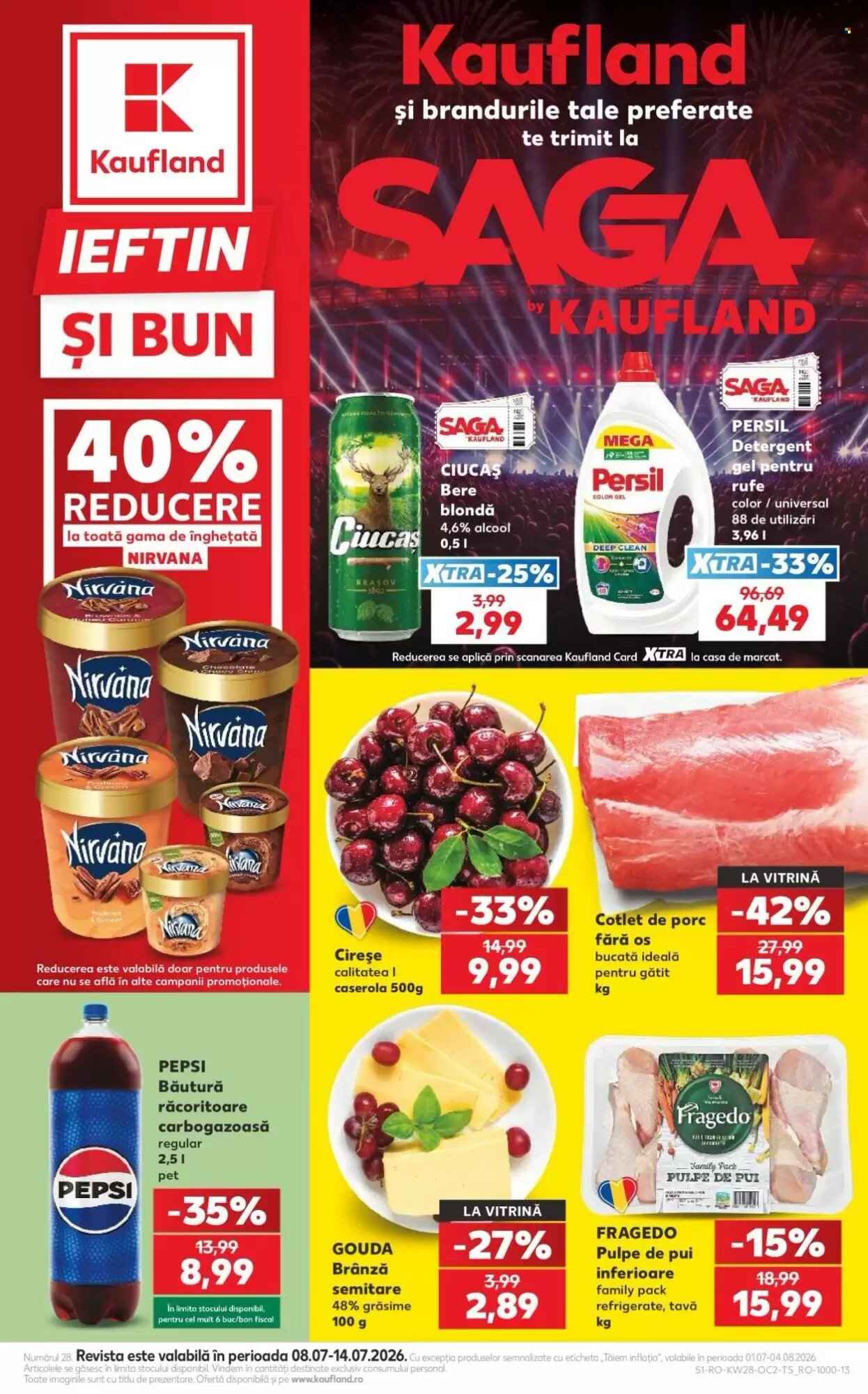 Catalogul cu oferte Kaufland valabil de la 08.07.2026 - Pagina 1.