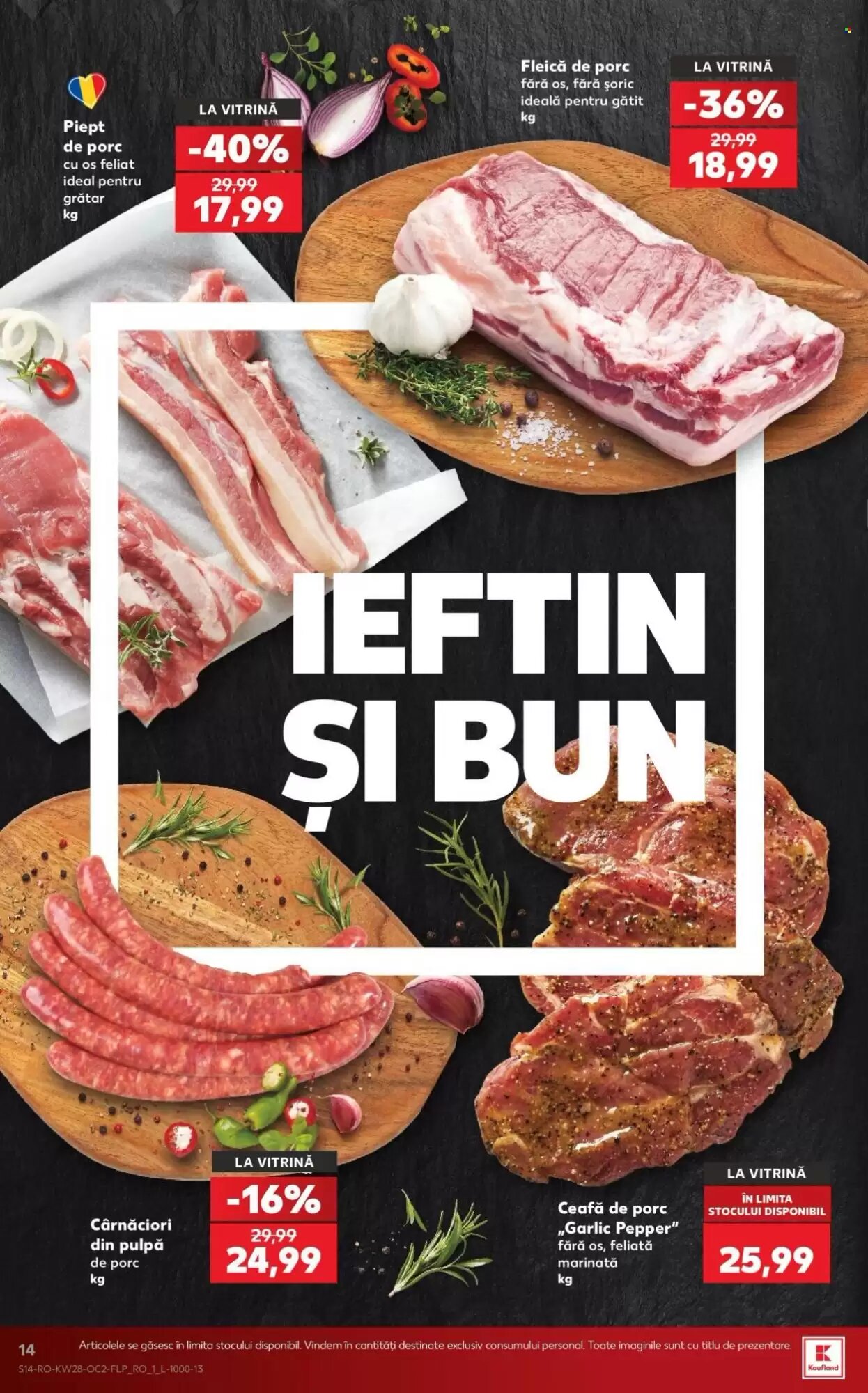Catalogul cu oferte Kaufland valabil de la 08.07.2026 - Pagina 14.