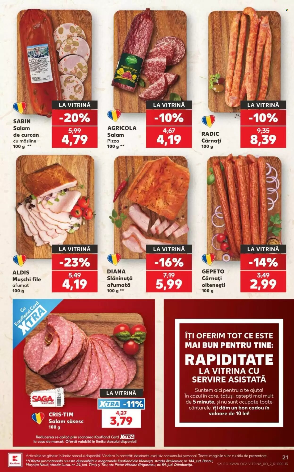 Catalogul cu oferte Kaufland valabil de la 08.07.2026 - Pagina 21.