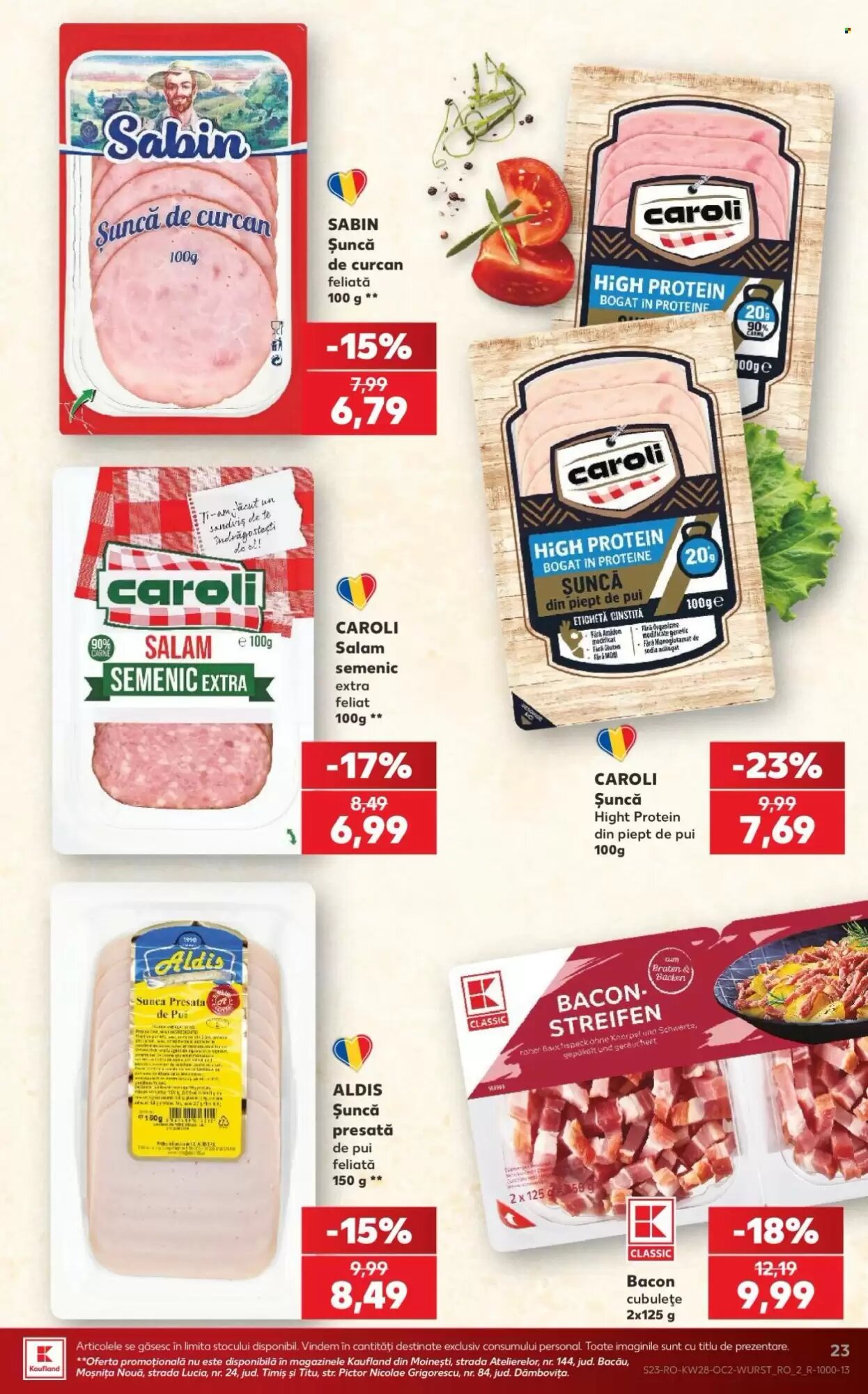 Catalogul cu oferte Kaufland valabil de la 08.07.2026 - Pagina 23.